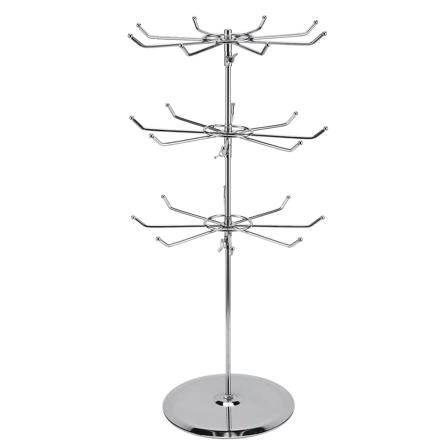 Polmart Three Tier Counter Top Spinner Display Stand