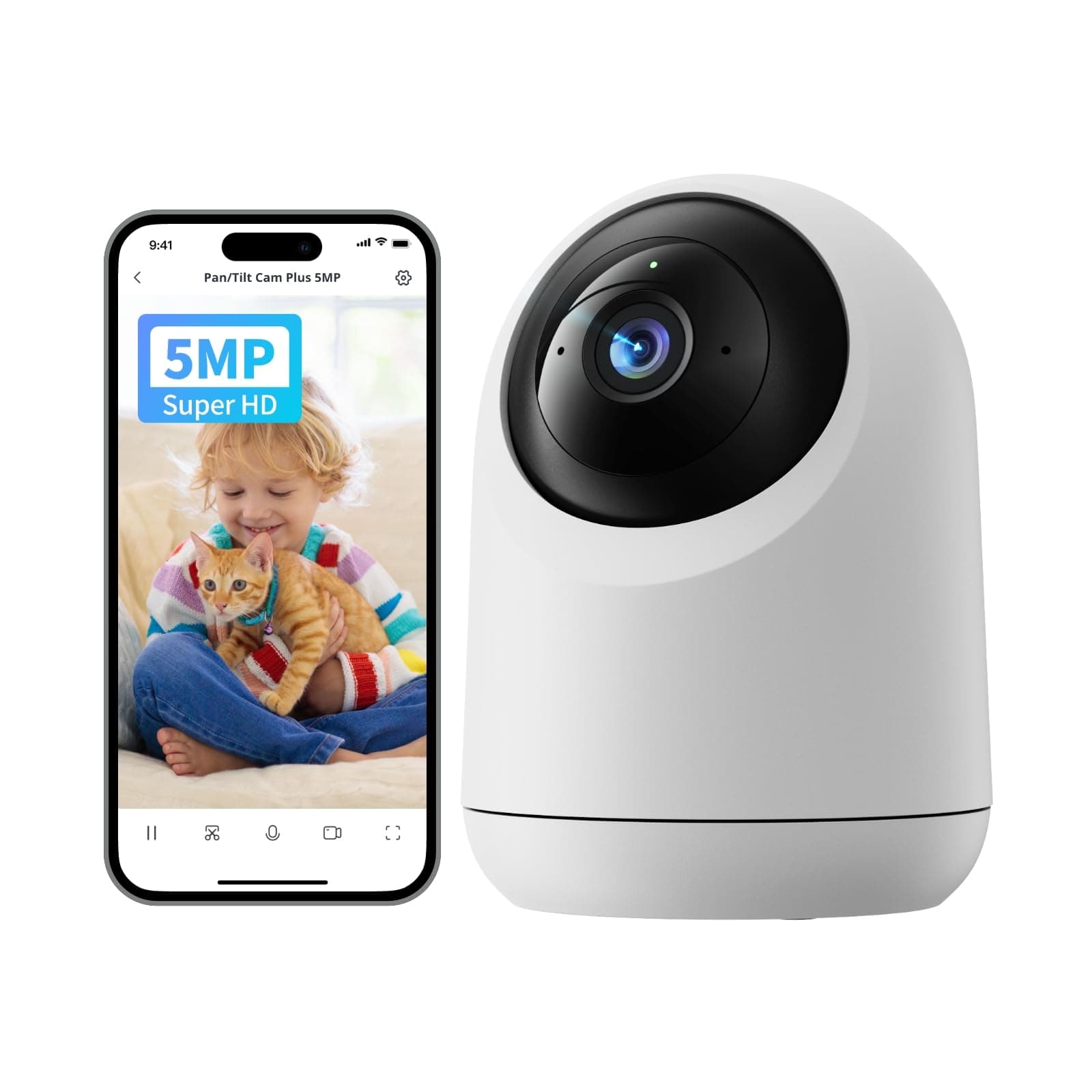 Pan Tilt Cam Plus 3K(5MP)