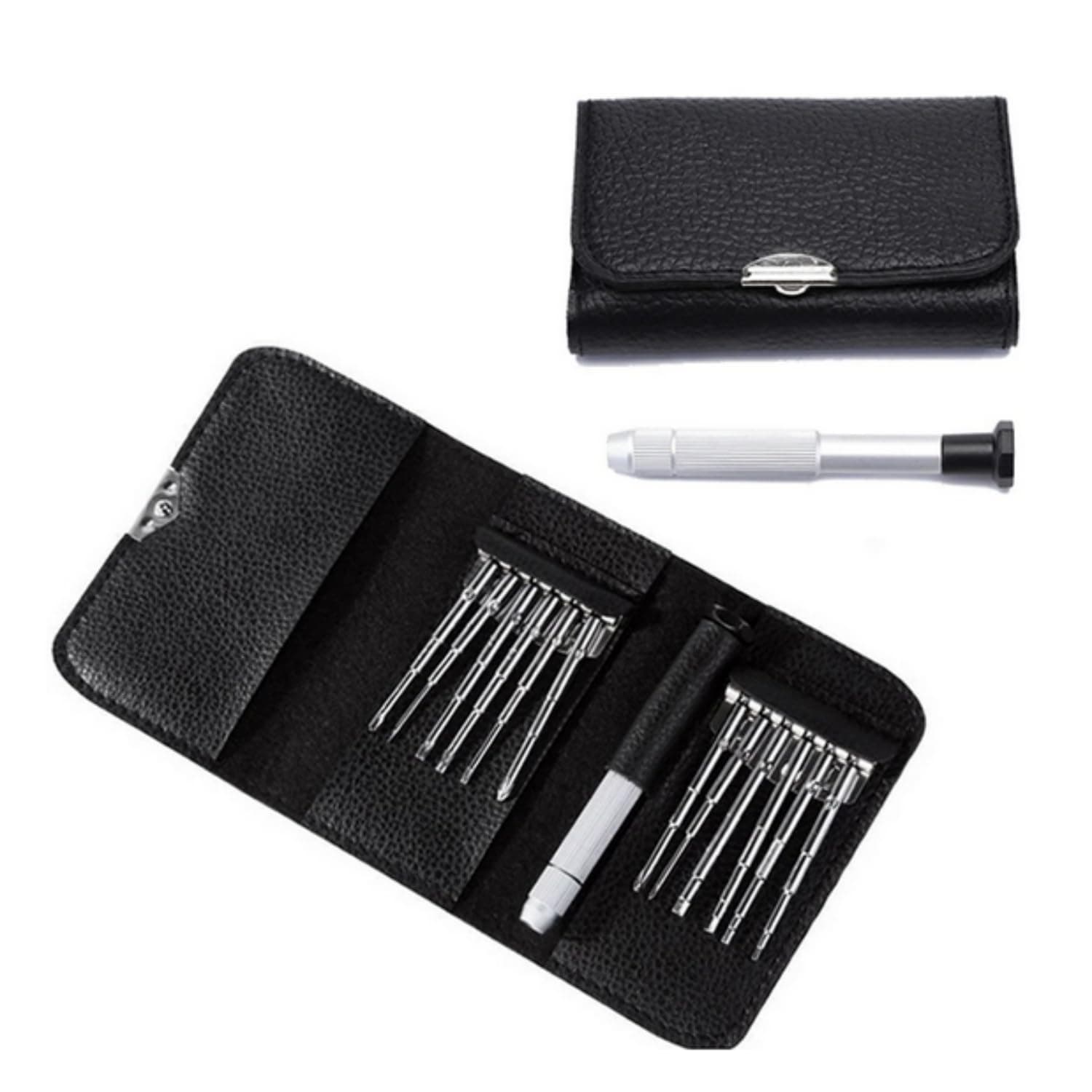 SKEIDO 13 IN 1 Screwdriver Set Mini Screw Driver Tools Kit Precision Phillips Bits Handmade Repair For Phone Glasses Notebook