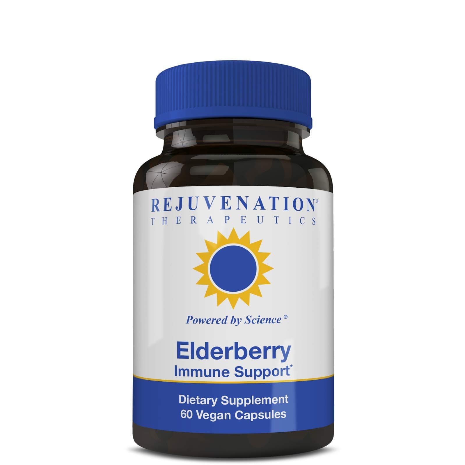Elderberry-Elderberry & Elderberry Capsules for Immune Support-Elderberry Cold and Flu Fighter-Premium Organic and Vegan Friendly Ingredients