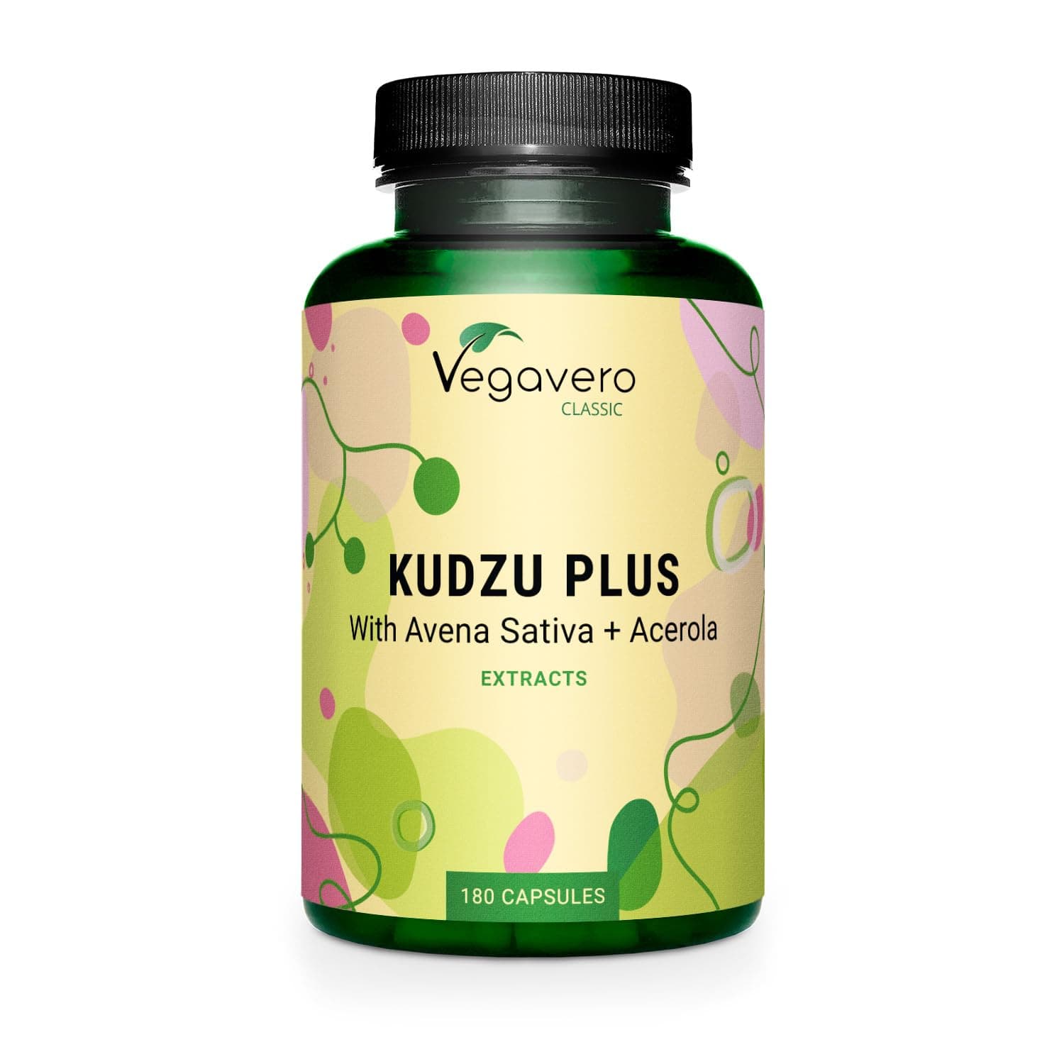 – Kudzu Root | 6000 mg (10:1) High Strength Extract 8% Isoflavones | NO Additives | 180 Capsules | Plus Avena Sativa & Vitamin C | Alcohol Detox | Midlife Supplement | Vegan