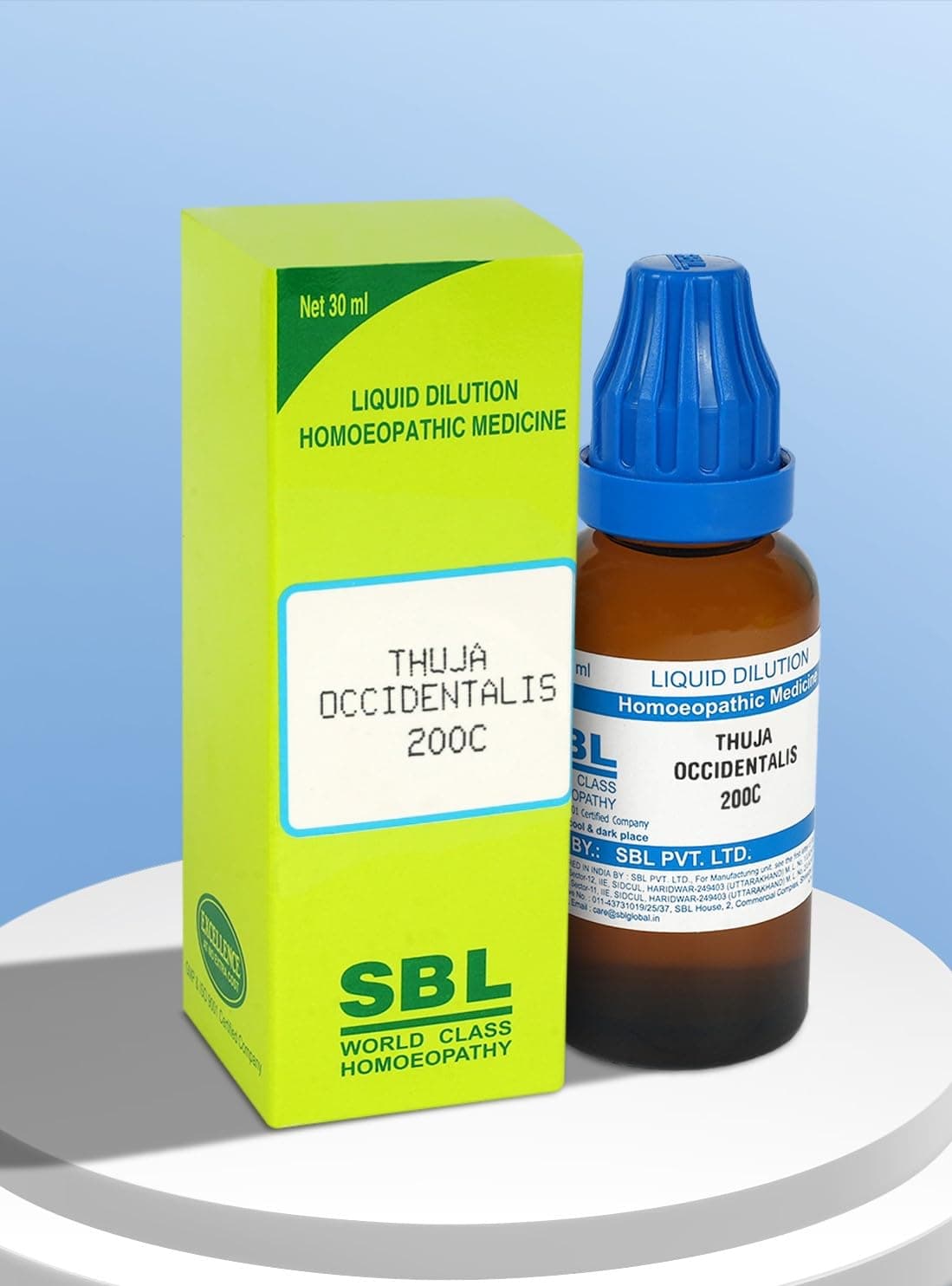 Thuja Occidentalis 200 C - 30ml || Homeopathic Dilution