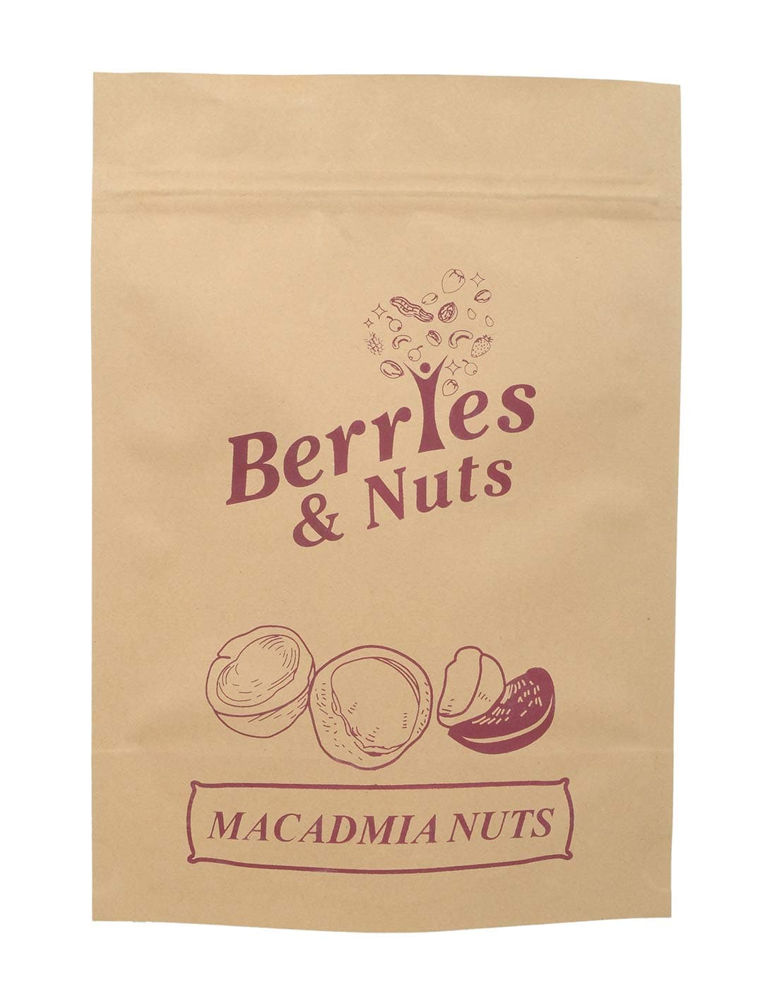 Berries and Nuts Premium Macadamia Nuts, 500g