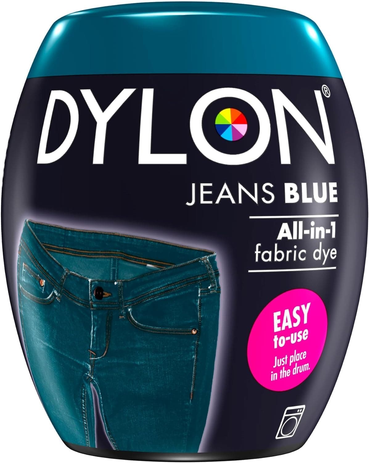 Machine Dye Pod Jeans Blue, 350G
