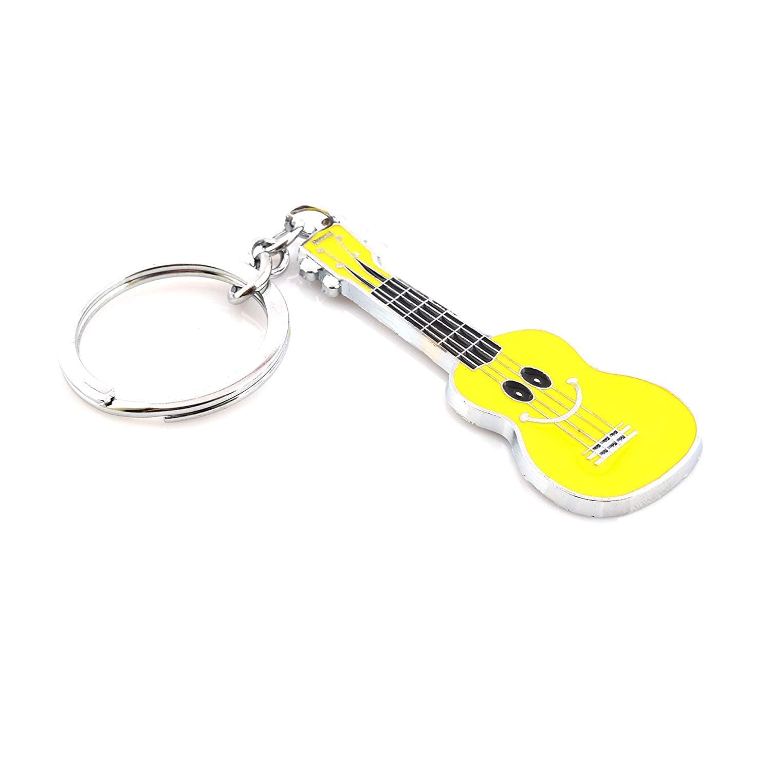 Generic High5 Techmart - Smiley Guitar Keychain