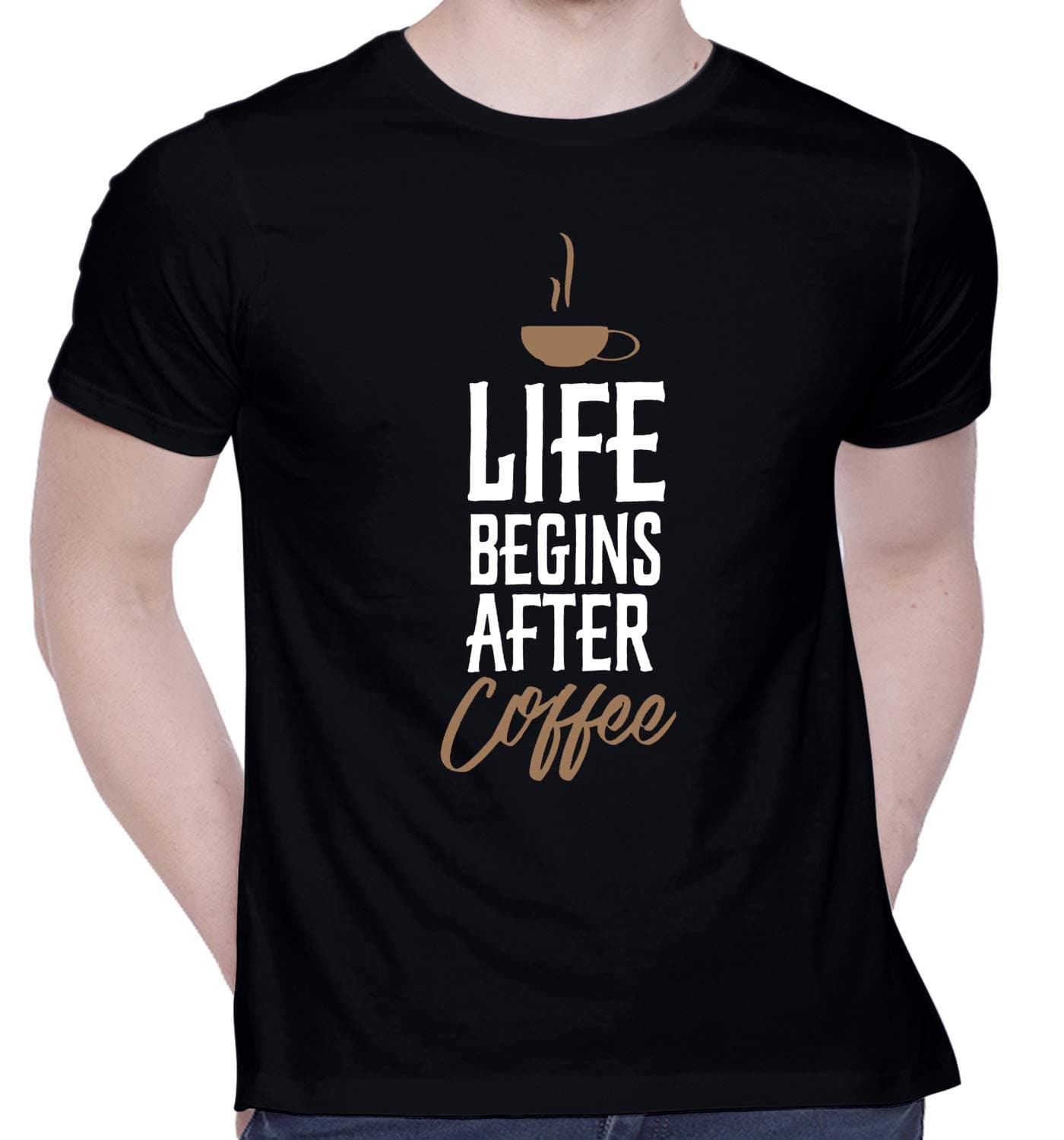 CreativiTPrinted Round Neck T-shirt