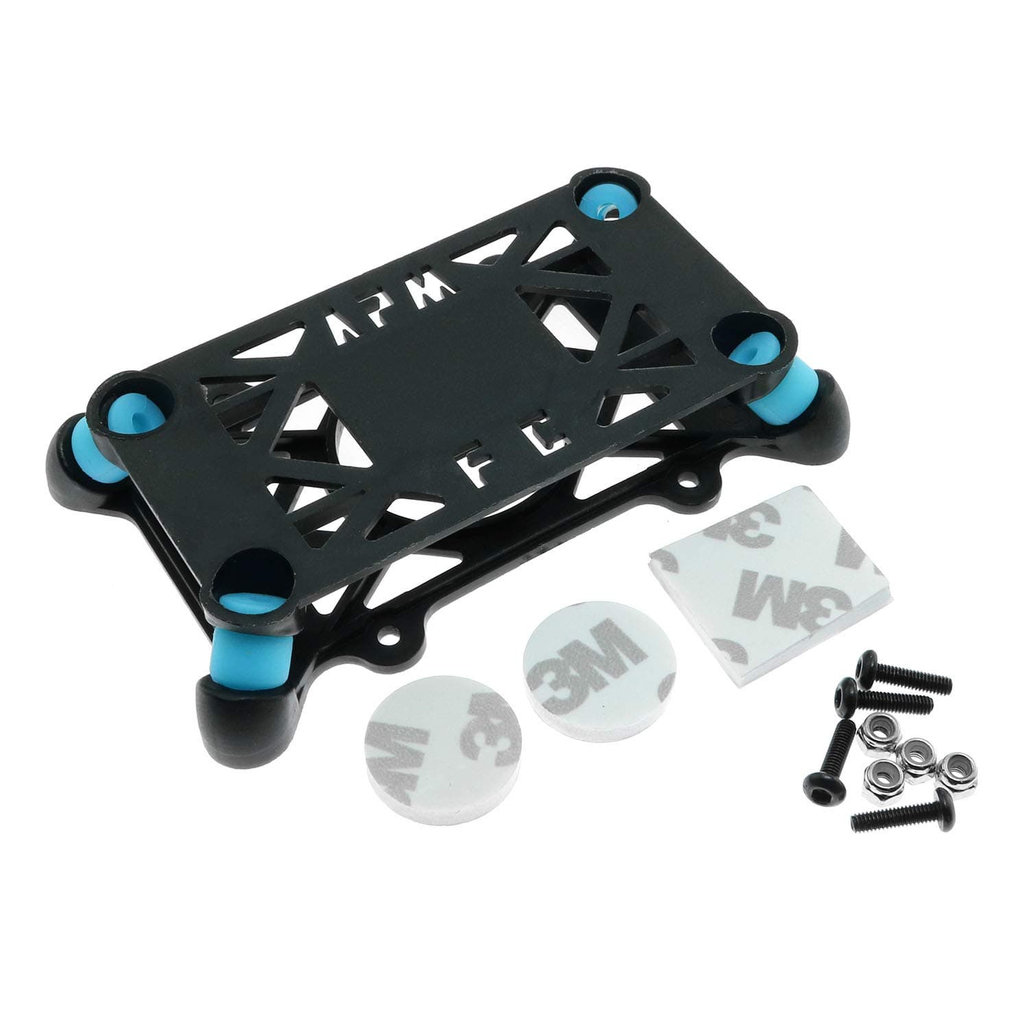 Maxmoral Flight Controller Damping Board Anti-Vibration Shock Absorber Plate Mount Set for Quadcopter APM2.5/2.6/KK/MWC