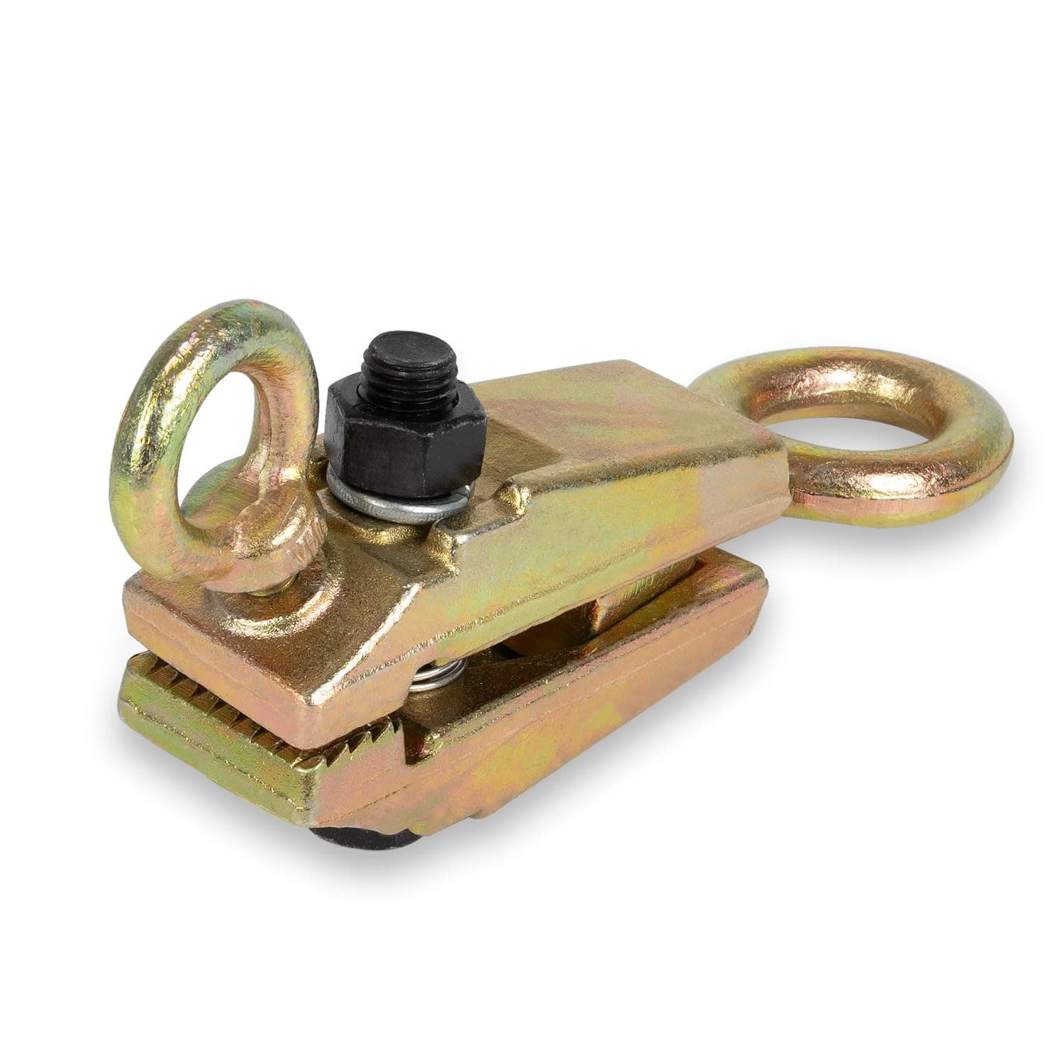 5 Ton Auto Body Pulling Clamp, 2-Way Self-Tightening Frame Grips, Heavy Duty Small Mouth Collision Repair Tool for Car Bodywork, Pulling Capacity 5T (Straight) & 2T (Cross), Professional Grade