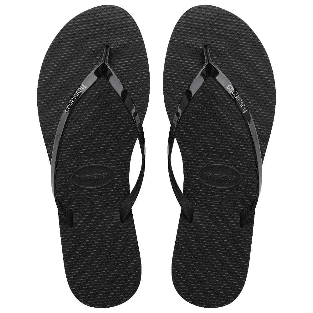 Women's You Metallic Flip Flops