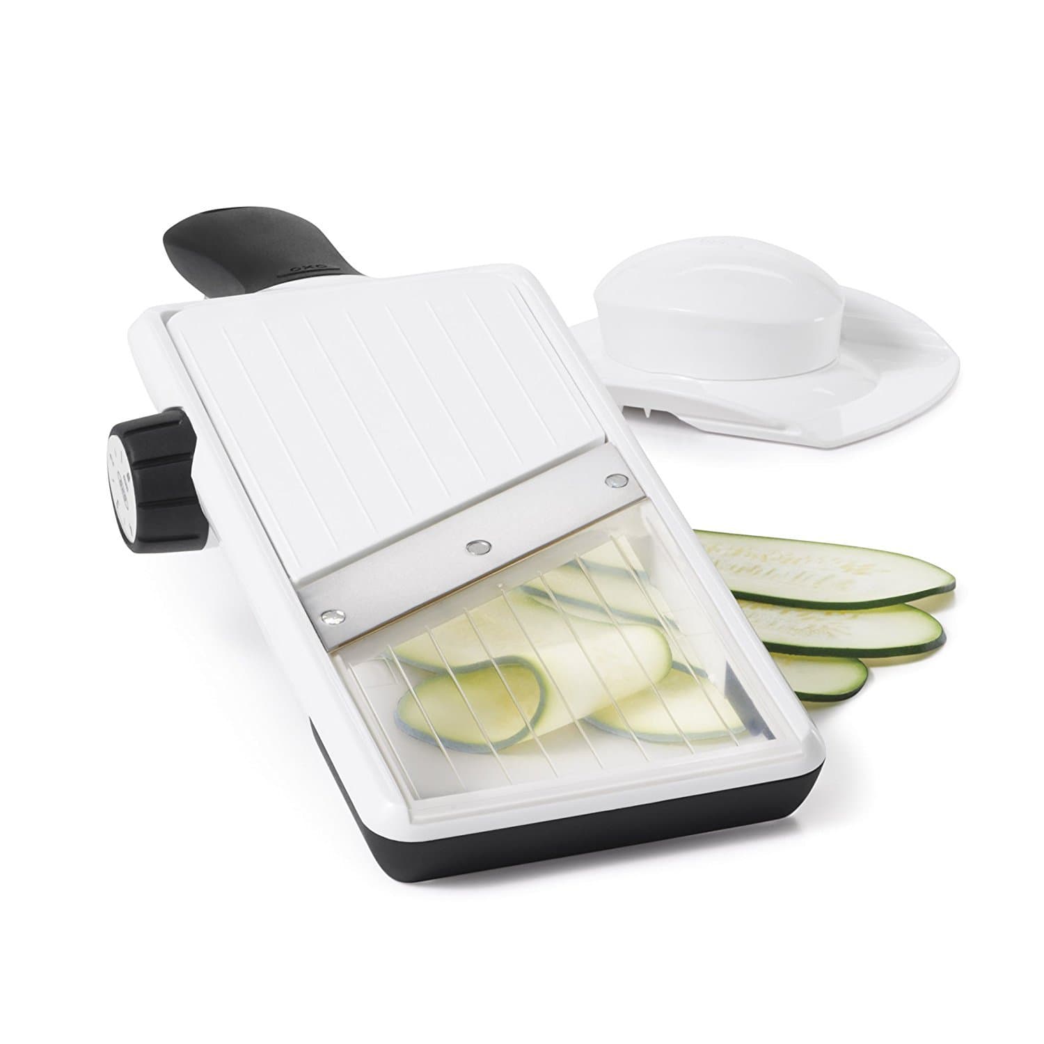 OXO Adjustable Handheld Mandoline Slicer - White