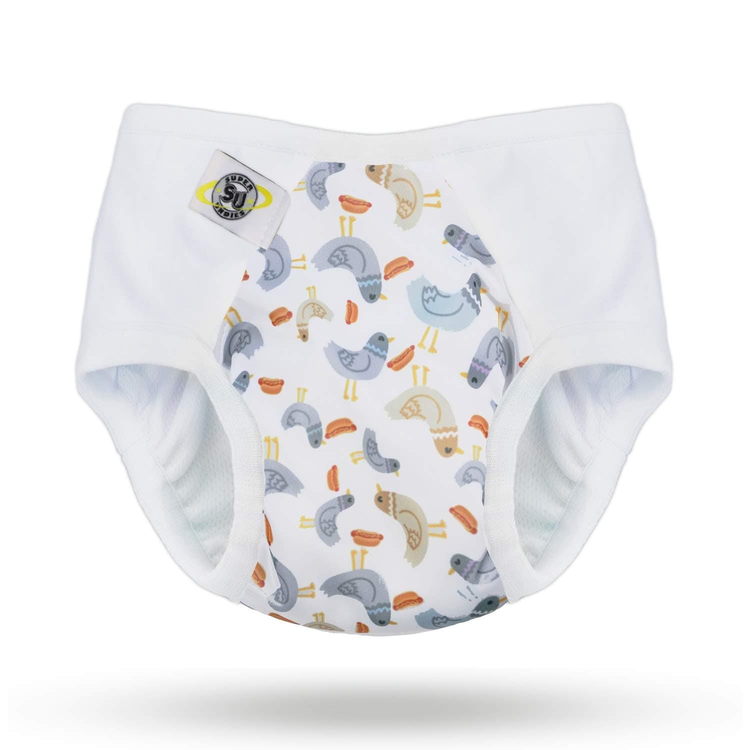 Pull-on Undies 2.0 Stretchy Waterproof Potty Training Pants and Toilet Training Underwear (Small, Pigeon) …