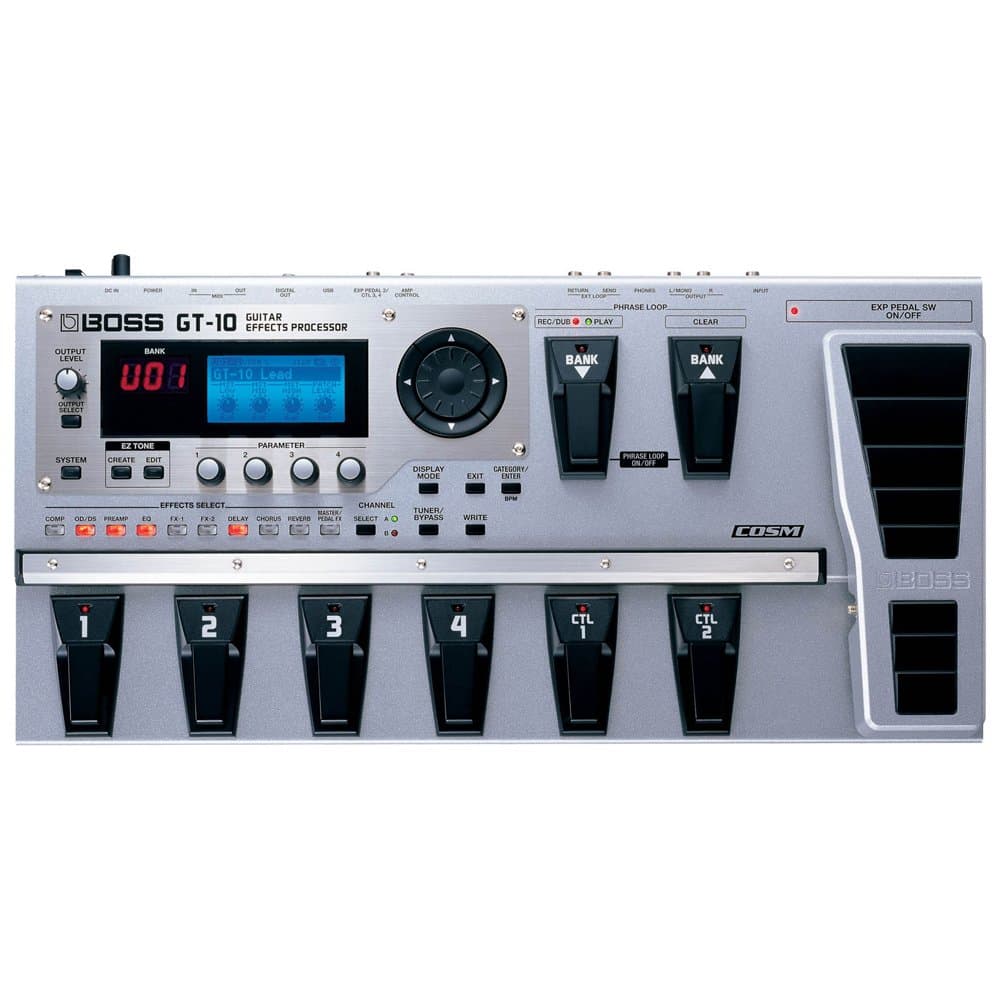 Boss GT-10 Guitar Multiple Effects Pedal