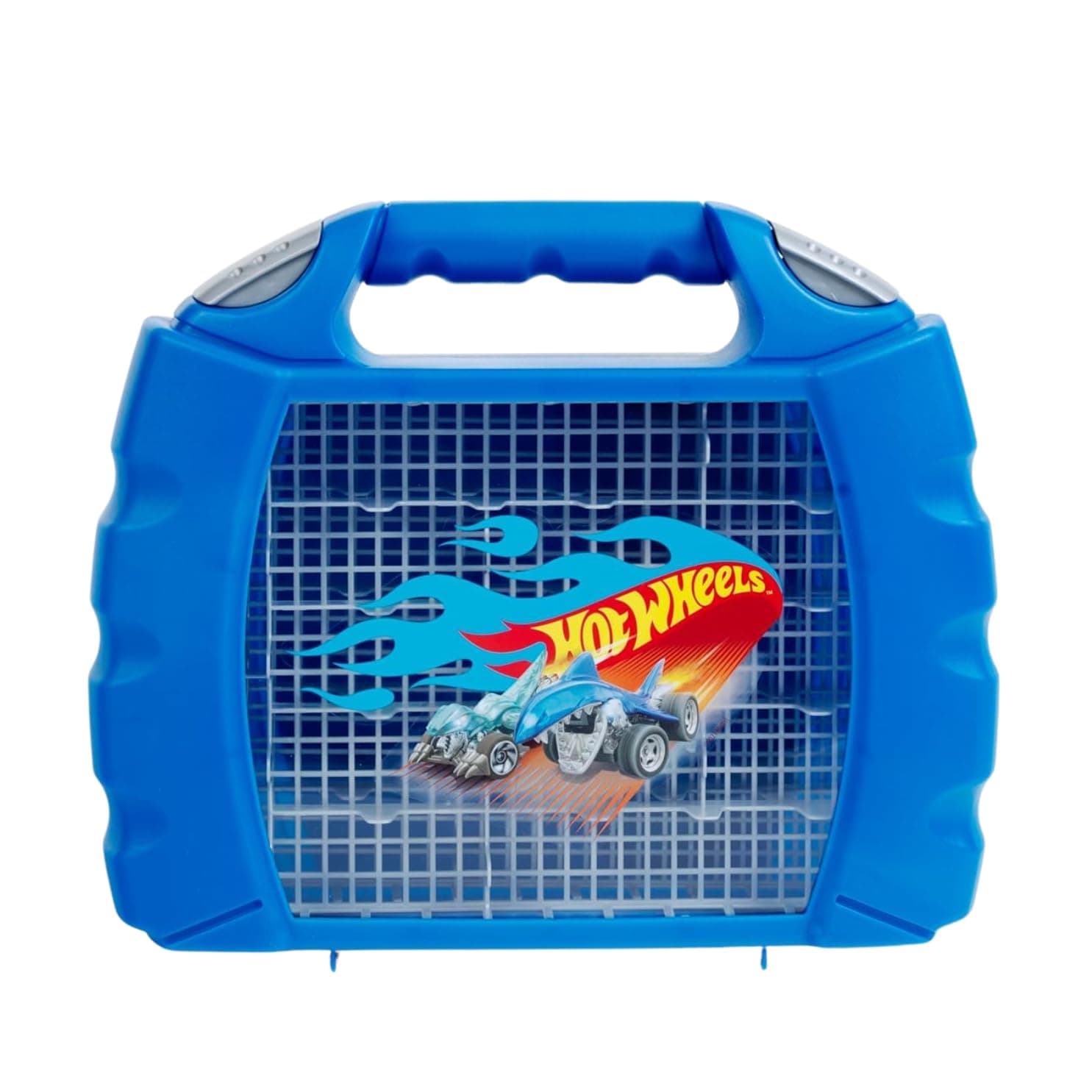 2823 Hot Wheels collection case I Sturdy case with storage compartments for up to 30 cars I Practical, robust handle I Toys for children aged 3 and over