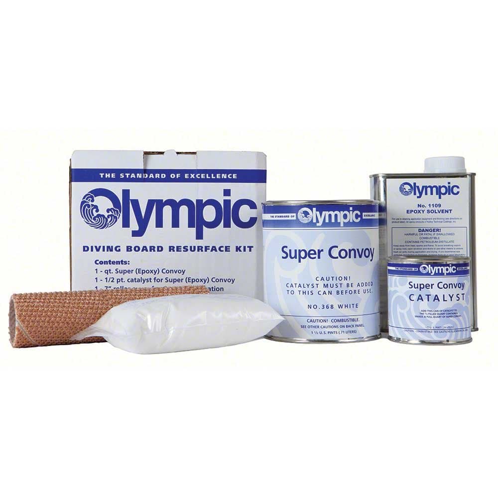 - Olympic Pool Paint - Diving Board Resurface Kit - Blue Ice