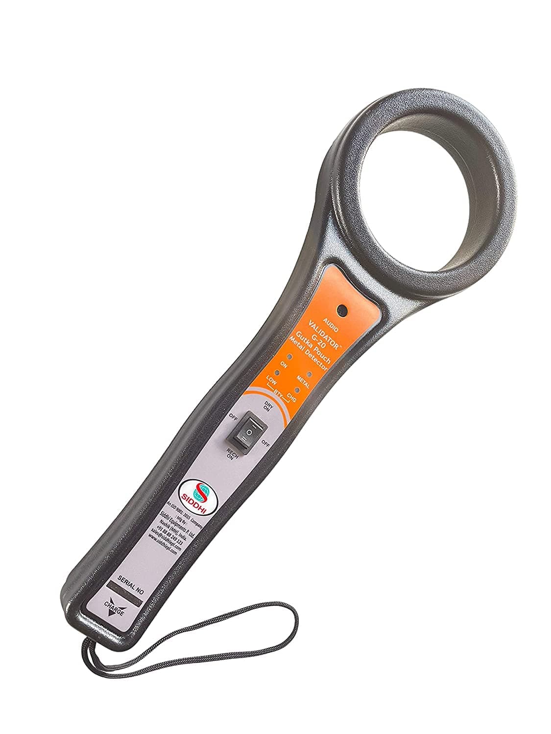 Advance Gutka Pouch Metal Detector Model VALIDATOR G-20 (Pack of 1)