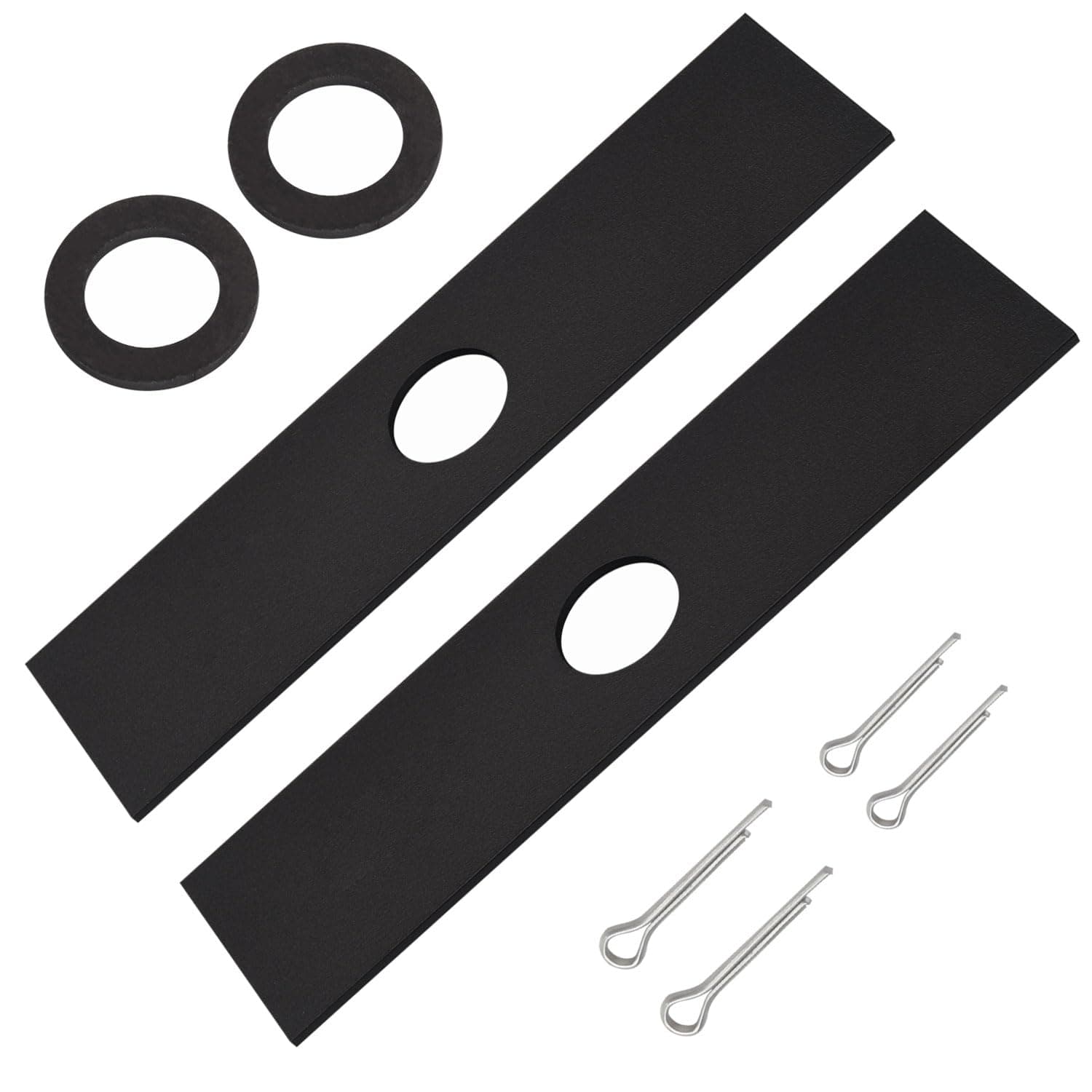 2 Pcs 7-1/2" Edger Blades Compatible with DEWALT 60V MAX Cordless Lawn Edger DCED472X1 DCST972, Hardened Steel Blade (1” Center Hole)