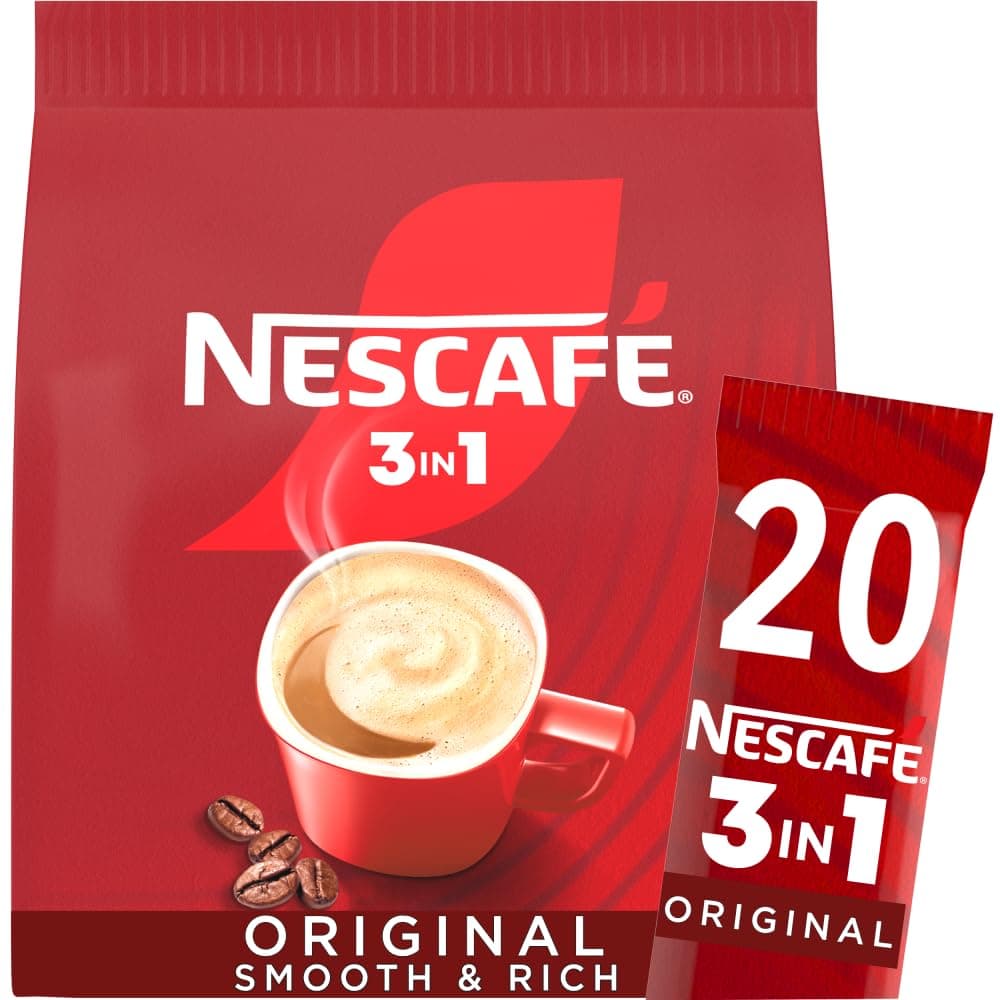NESCAFÉ 3 IN 1's Original (1 Pack 20 Drinks)