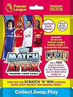 Topps - Match Attax -Plma 17-18 TCG Collection Multipack