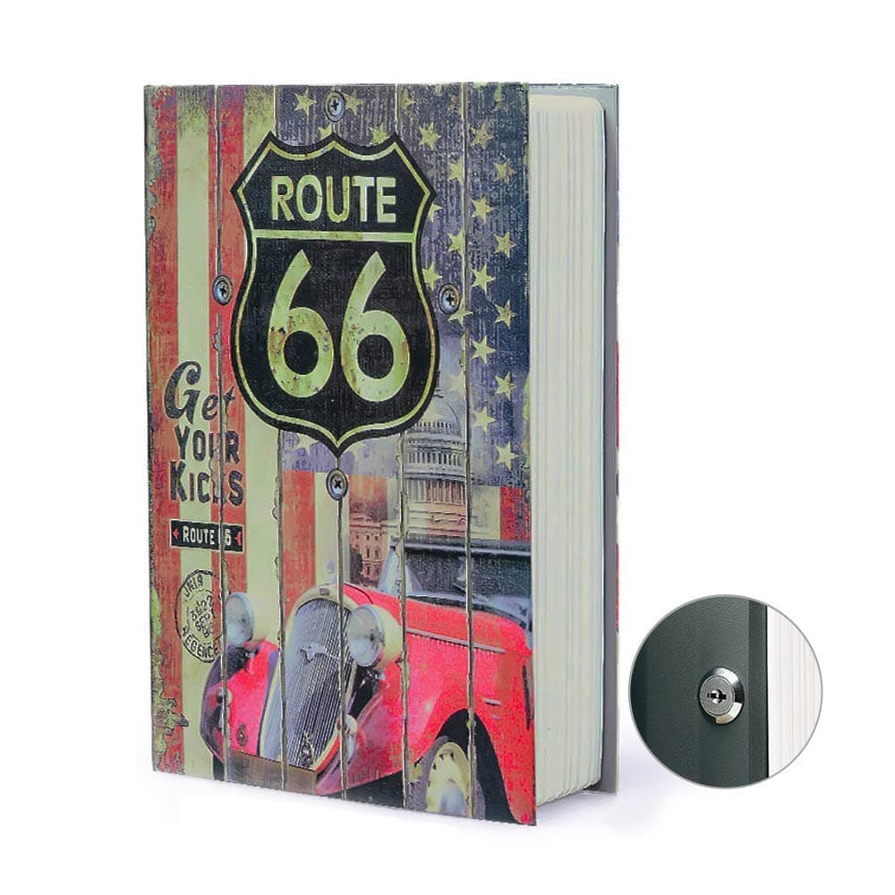 Diversion Book Safe Storage Box, Dictionary Secret Safe with Security Combination Lock/Key