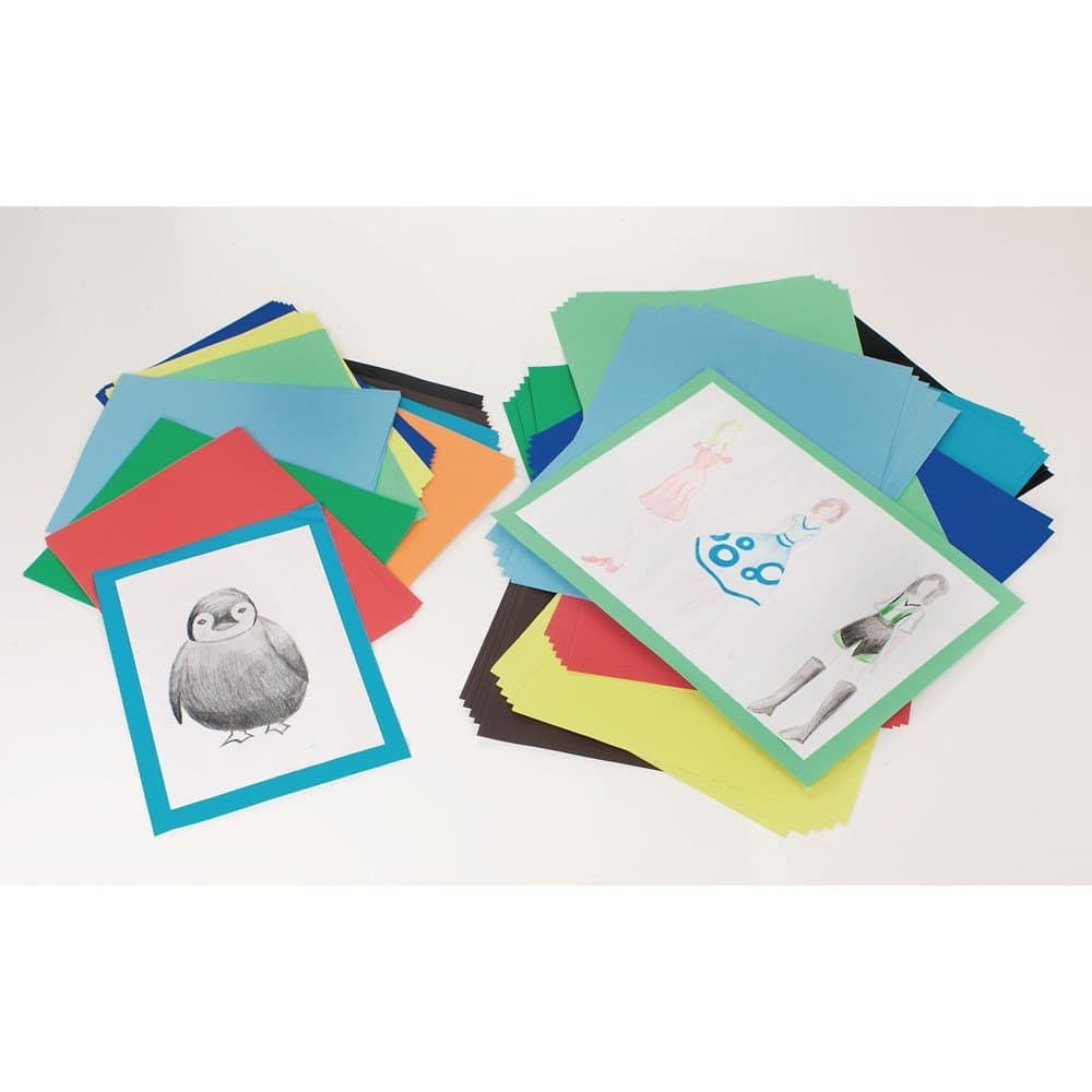 ClassmatesA4+ Mounting Paper - Assorted Pack of 100