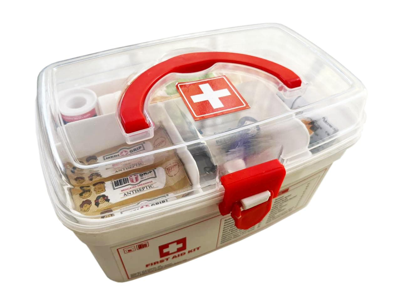 Petrosmart Solutions Emergency First Aid Kit With 19 Components