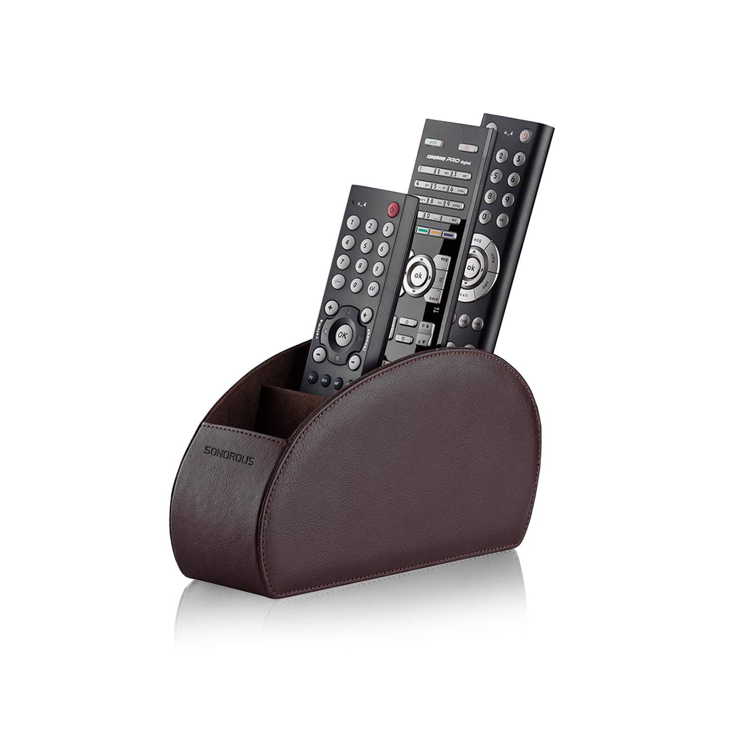 Sonorous Luxury Remote Control Holder BLACK BROWN