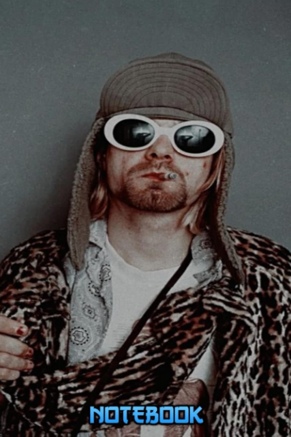 Notebook : Kurt Cobain Notebook 100 Pages Lined Pages Journal For Home, Work , Students and Teens #419