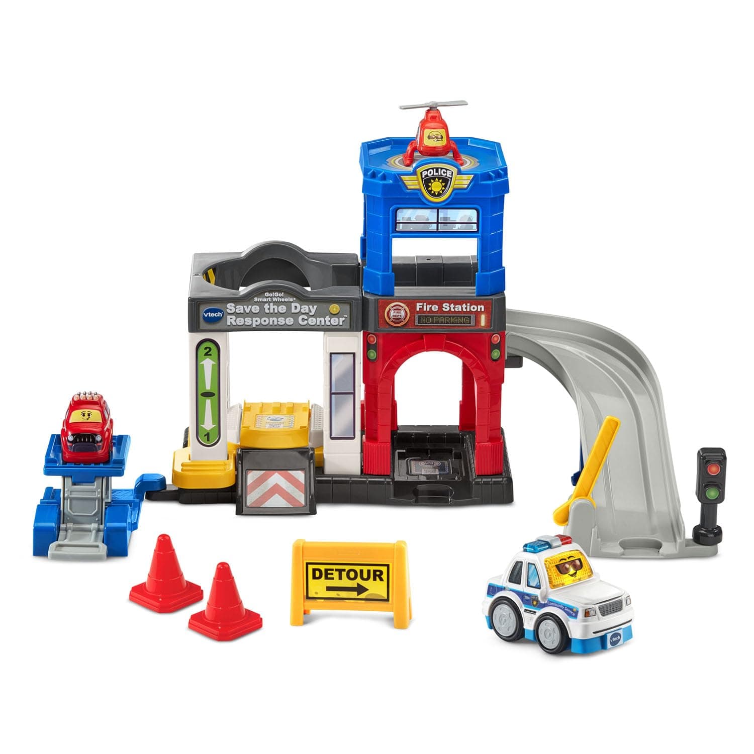 Go! Go! Smart Wheels Save The Day Response Center Playset