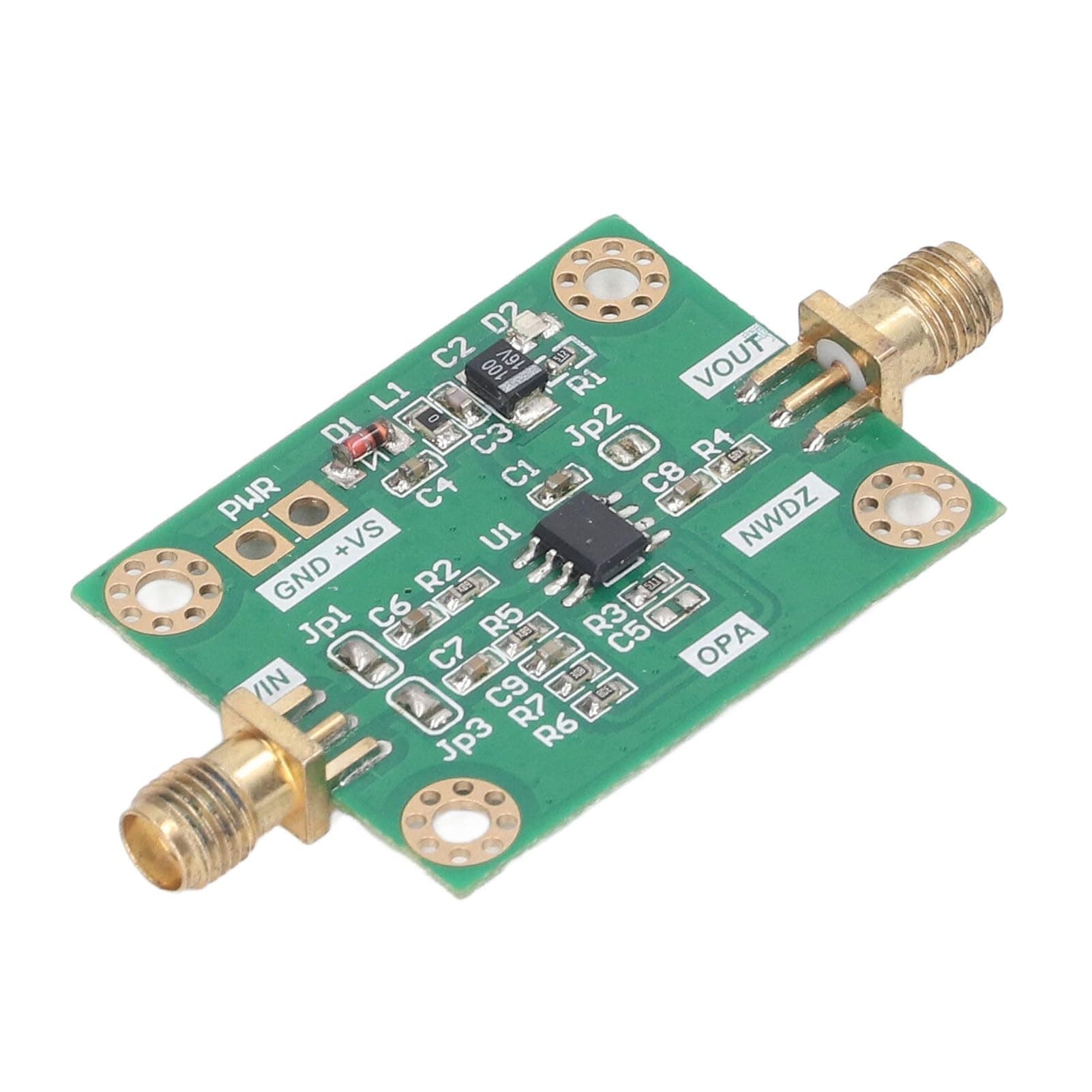 Cyllde Ultra Low Noise Single Power Amplifier Module for High Speed Pulse Amplification - OPA847 Wideband Board with Exceptional Performance
