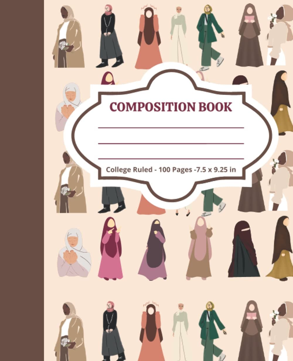 Diverse Muslim Women Composition Notebook 31
