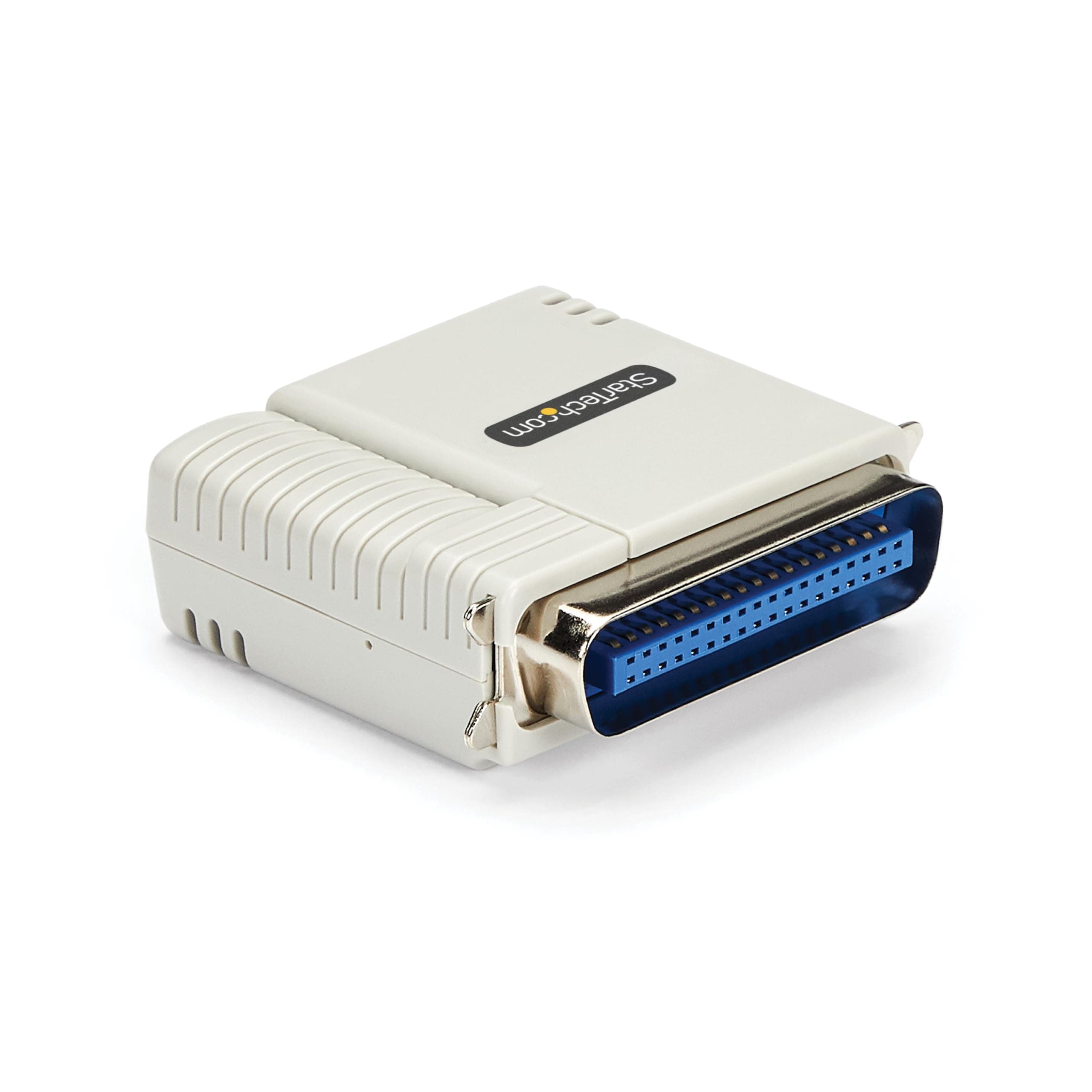 com Ethernet to Parallel Network Print Server, 10/100Mbps LAN, WebUI, Centronics Ethernet Printer Server Adapter, TAA