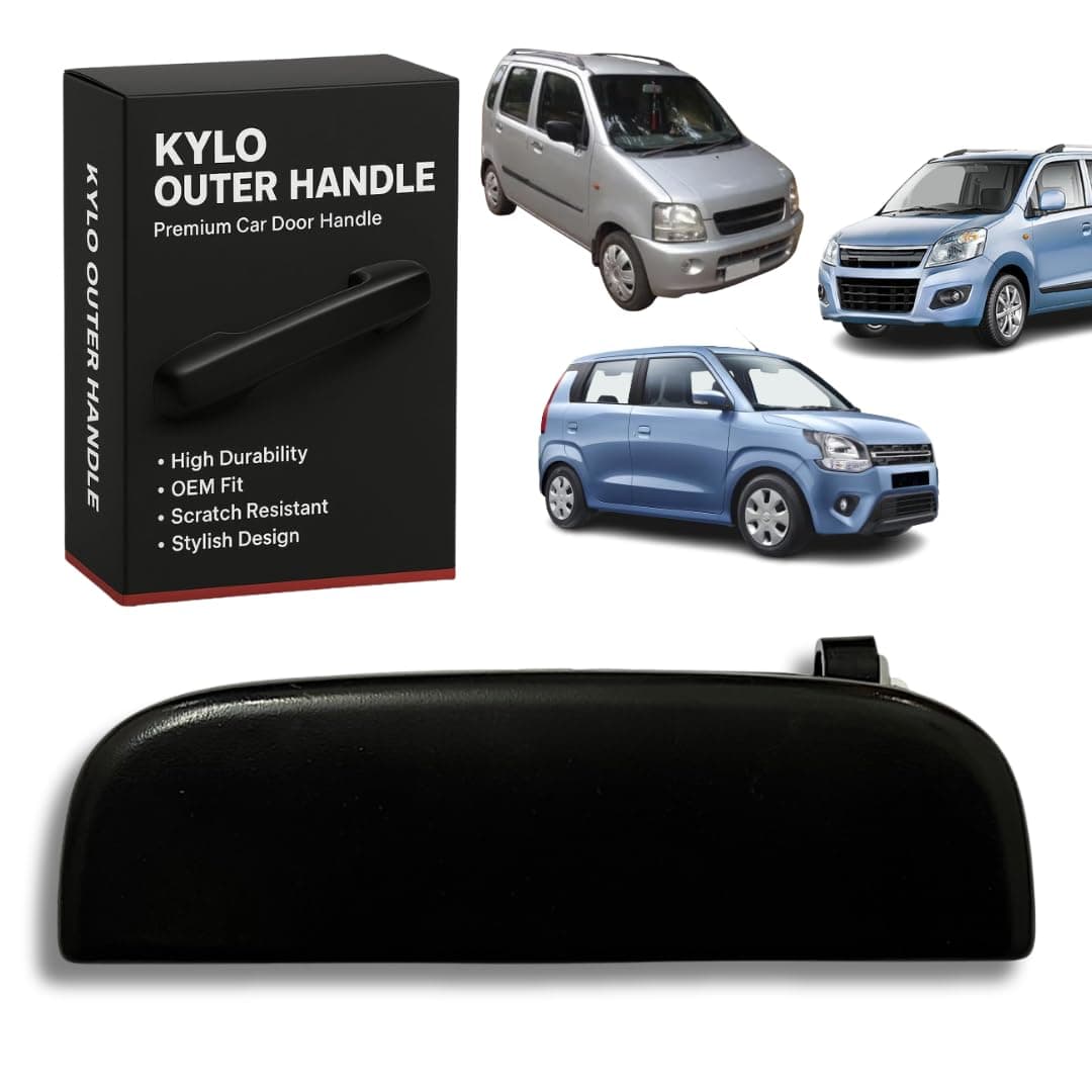 KYLO Car Door Outer Handle| Designed for Easy Installation, Lightweight and Durable Car Handle for (Wagon R, Rear - Left) (Model No.- 1030 Left)