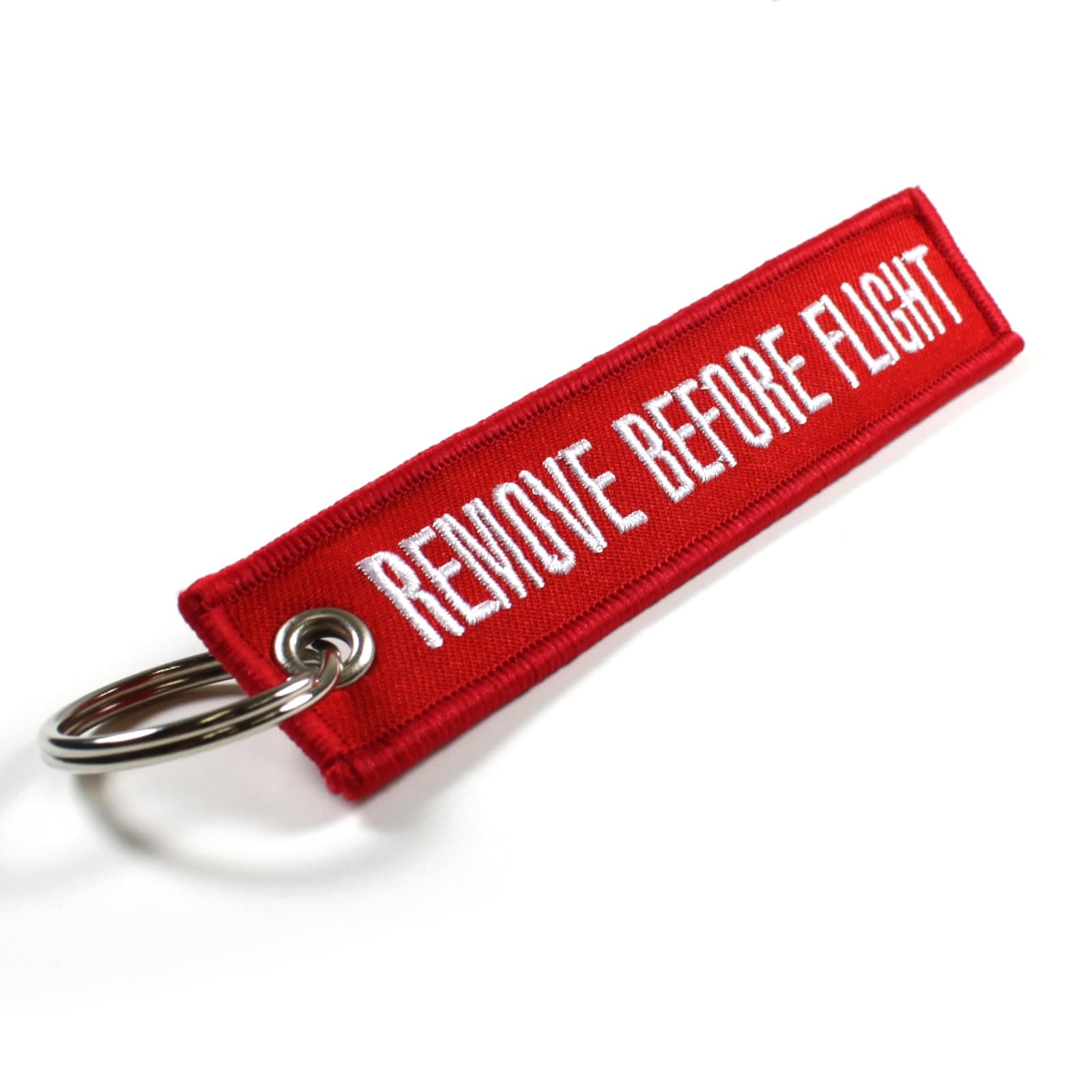 Rotary13B1 PREMIUM QUALITY - REMOVE BEFORE FLIGHT - RED Key Chain