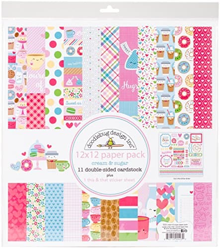 DOODLEBUG Cream & Sugar C&S Paper Pack