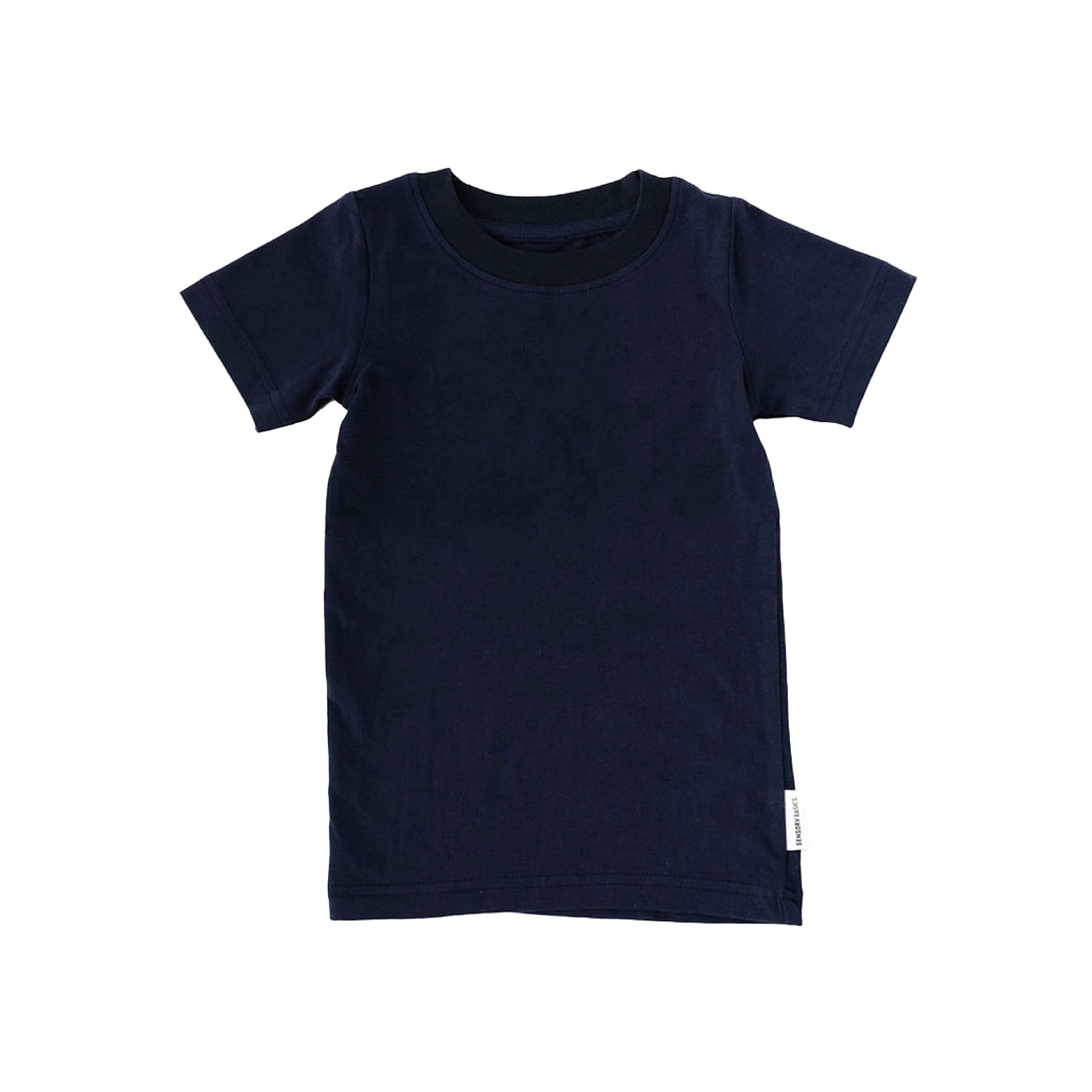 Sensory BasicsShort Sleeve Compression Tee - Gentle & Calming Compression Shirt for Kids & Adults - Stretchy Sensory Shirt