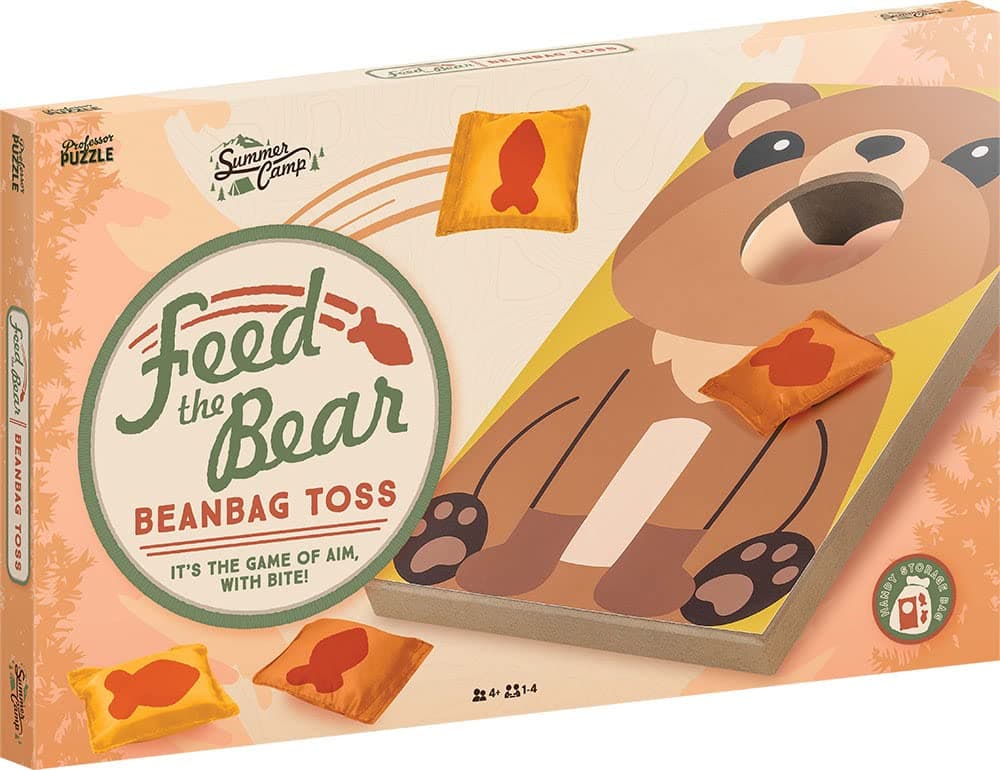 Professor PUZZLEFeed the Bear Beanbag Toss