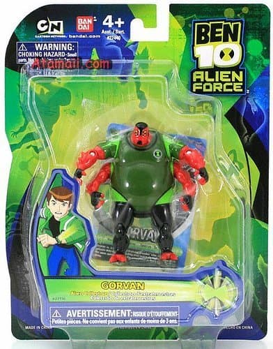 Ben 10 Alien Force 4" Gorvan Action Figure Toy by Bandai