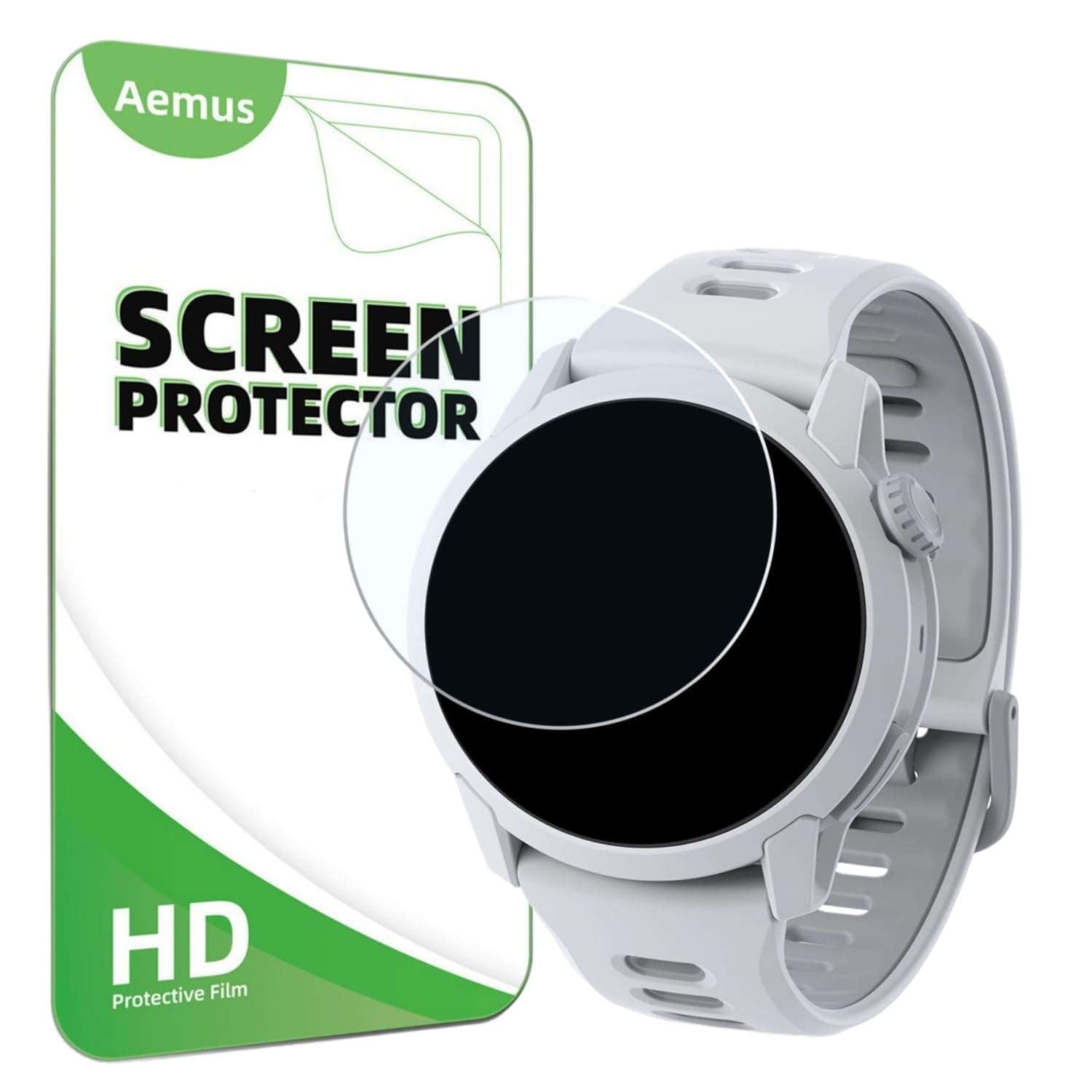 Compatible for COROS PACE 4 Sport Watch Screen Protector (3 Pack) For Pace 3 / Apex2 Pro Tempered Glass Film HD Anti-Scratch