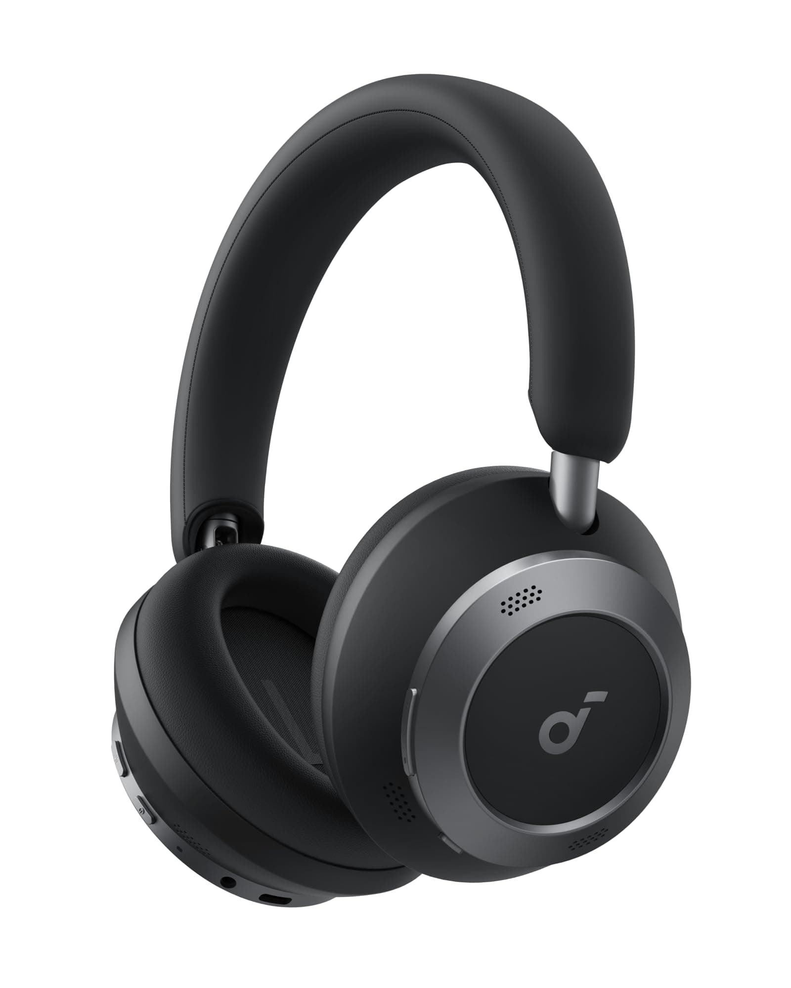 soundcore Space One Pro by Anker, Adaptive Active Noise Cancelling Headphones, Super Foldable Design, 60H Lossless Audio, Ultra-Fast Charging, Hi-Res Wireless Audio with LDAC, Comfortable Fit