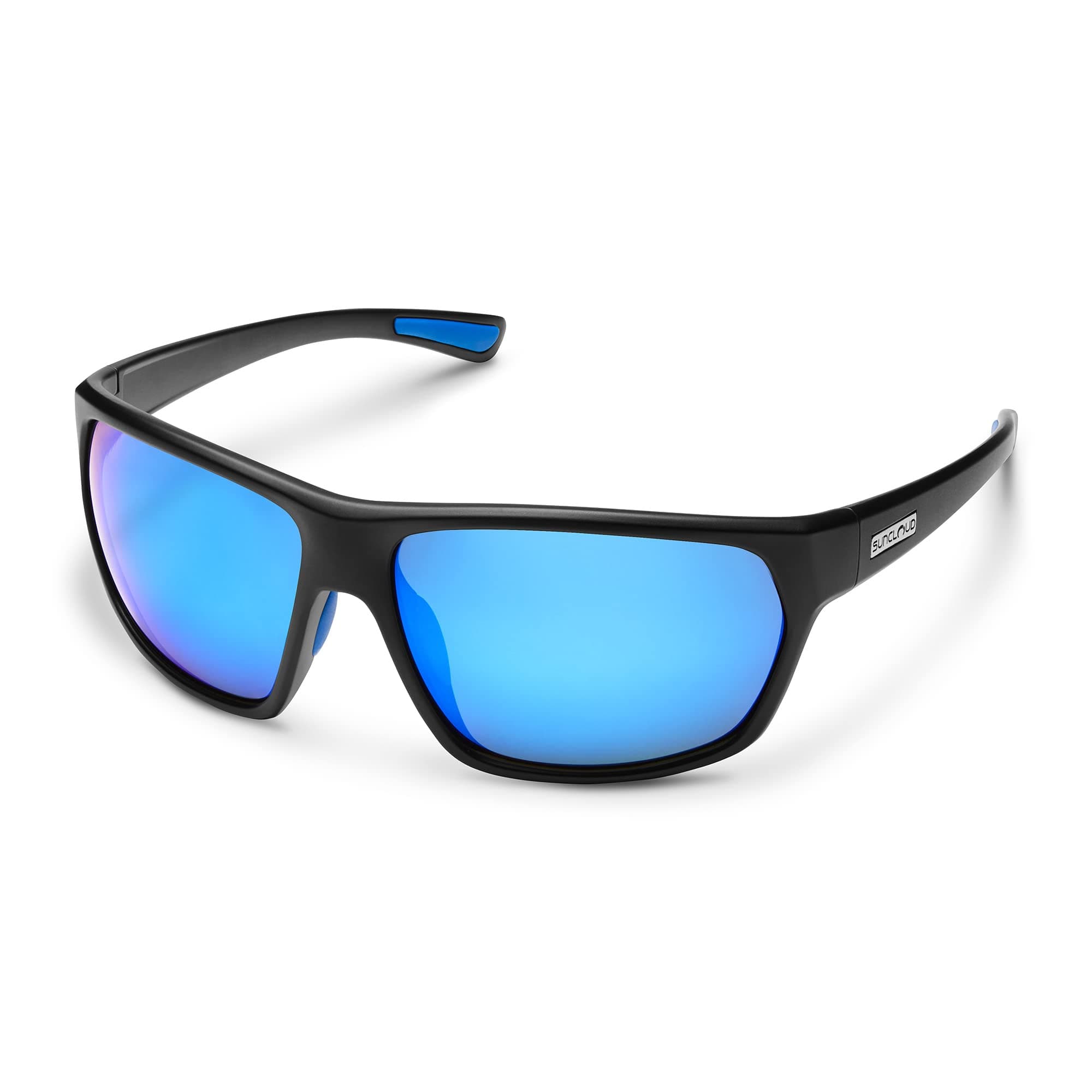 Suncloud Boone Sunglasses, Matte Gray/Polarized Silver Mirror, One Size