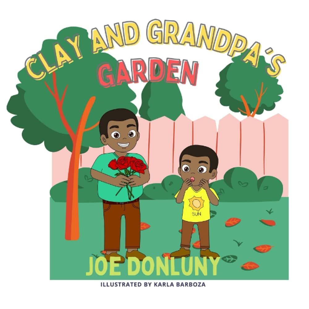 Clay visits Grandpa's Garden