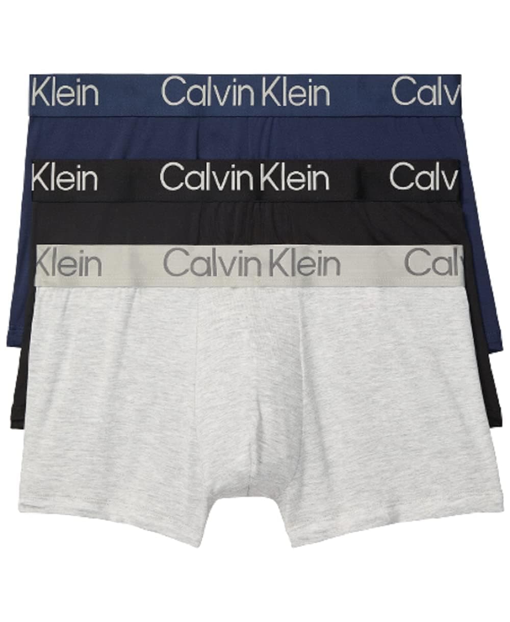 Calvin Klein mens Ultra Soft Modern 3-pack Trunk Trunks