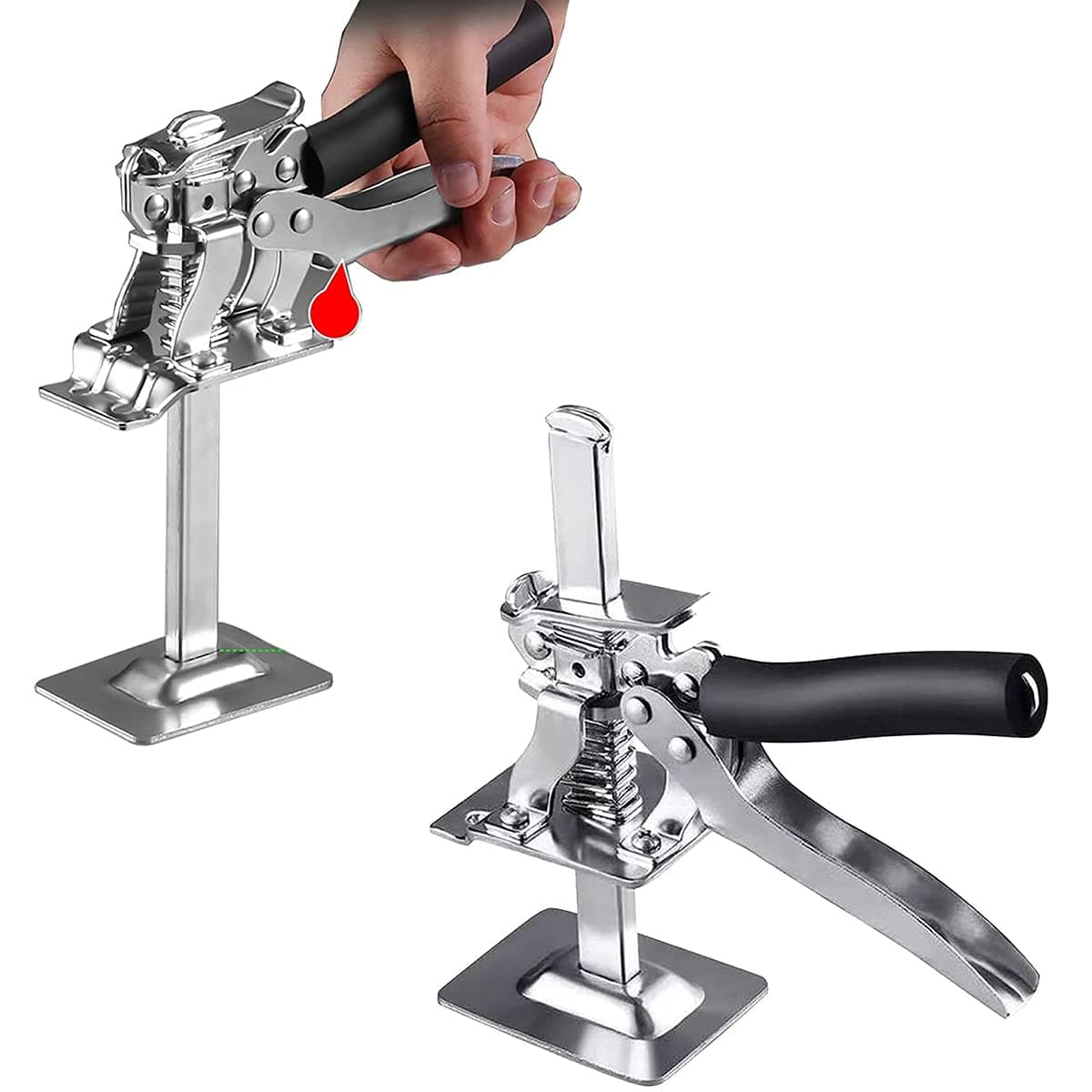 2 Packs Labor-Saving Arm,Arm Hand Tool Jack,Drywall Lift,Board Lifter Cabinet Jack,Door Lifting Cabinet Jack,Plaster Sheet Repair Anti Slip Tool,for Father's Day,Men's Gifts (Pack 2)