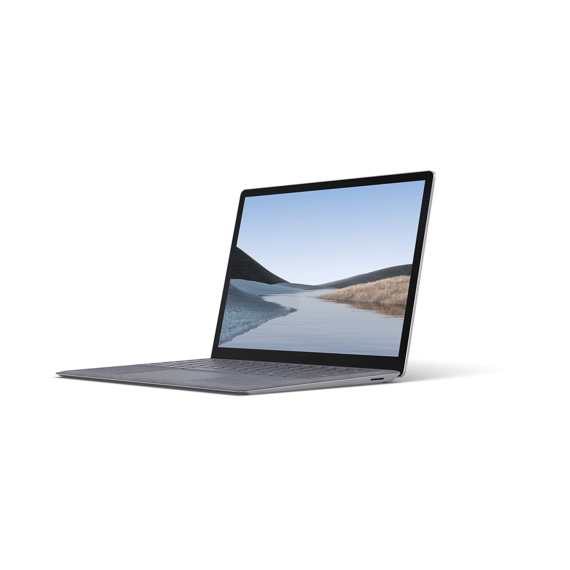 Microsoft Surface Laptop 3 Ultra-Thin 13” Touchscreen Laptop (Platinum) - Intel 10th Gen Quad Core i5, 8GB RAM, 128GB SSD, Windows 10 Home, 2019 Edition