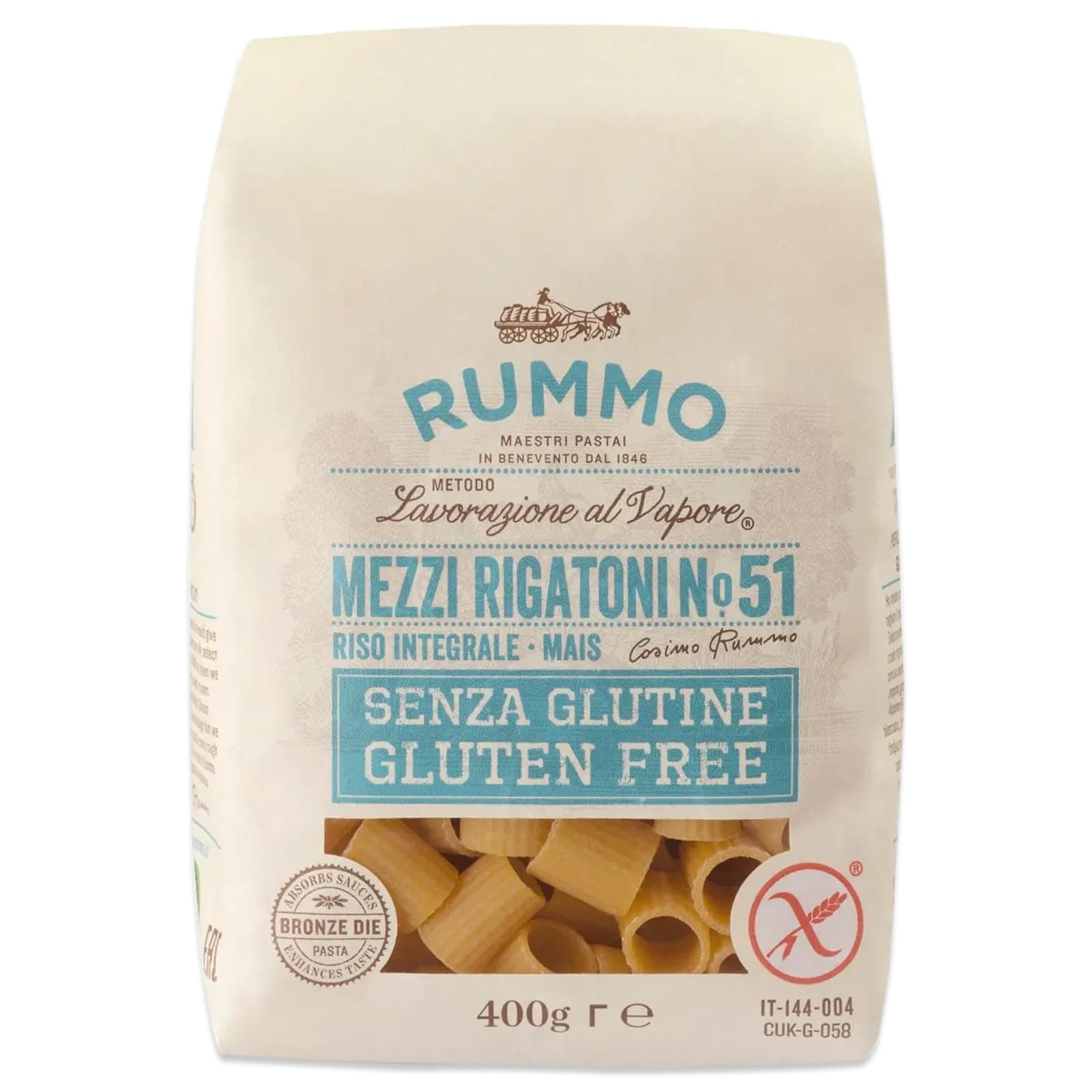 Mezzi Rigatoni N51 400g