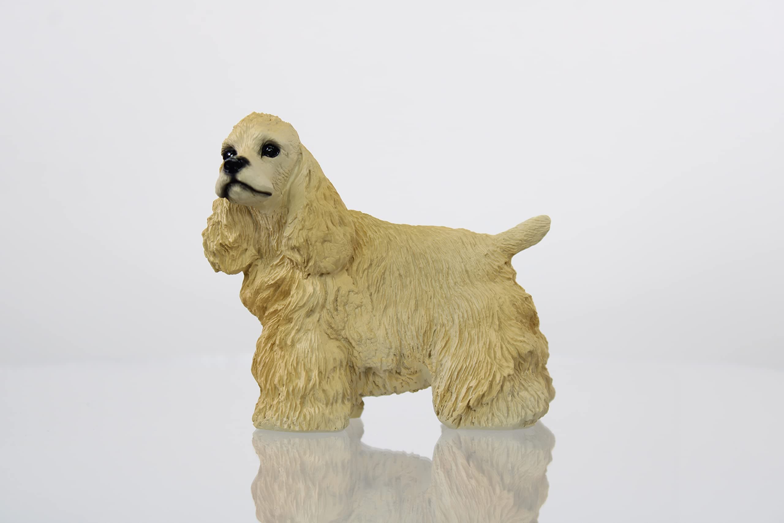 Blond Cocker Spaniel Figurine