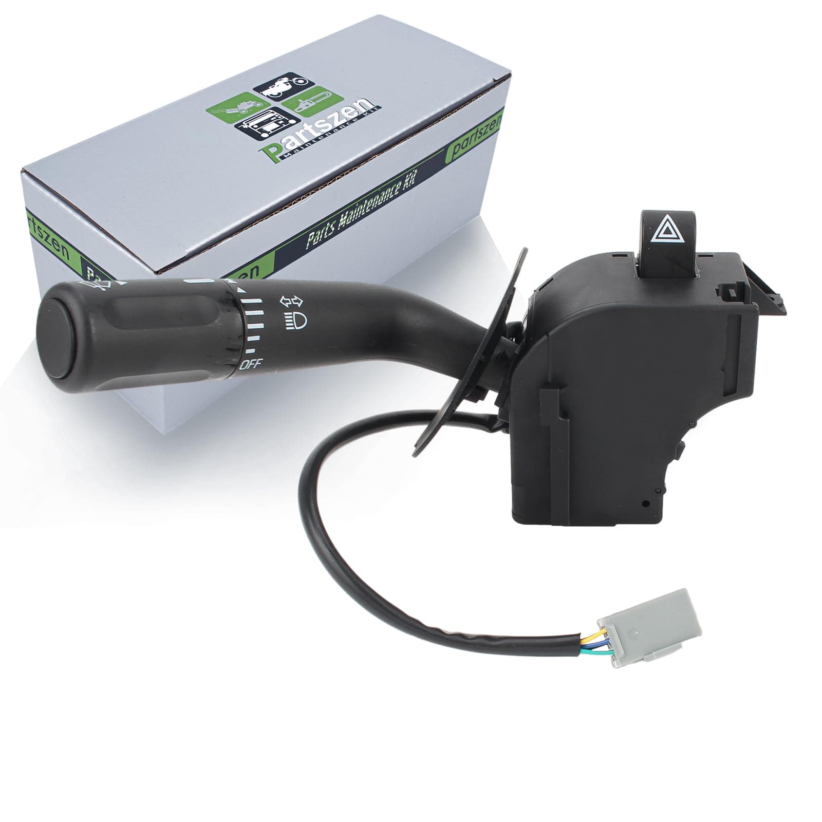 partszen Turn Signal Wiper Dimmer Combination Multi-Function Switch for Ford F150, Lincoln Mark LT Replace for 5L3Z-13K359-AAA, 6L3Z-13K359-AA, 5L3Z13K359AAA, 6L3Z13K359AA, SW7388, 629-00789, CBS-1332