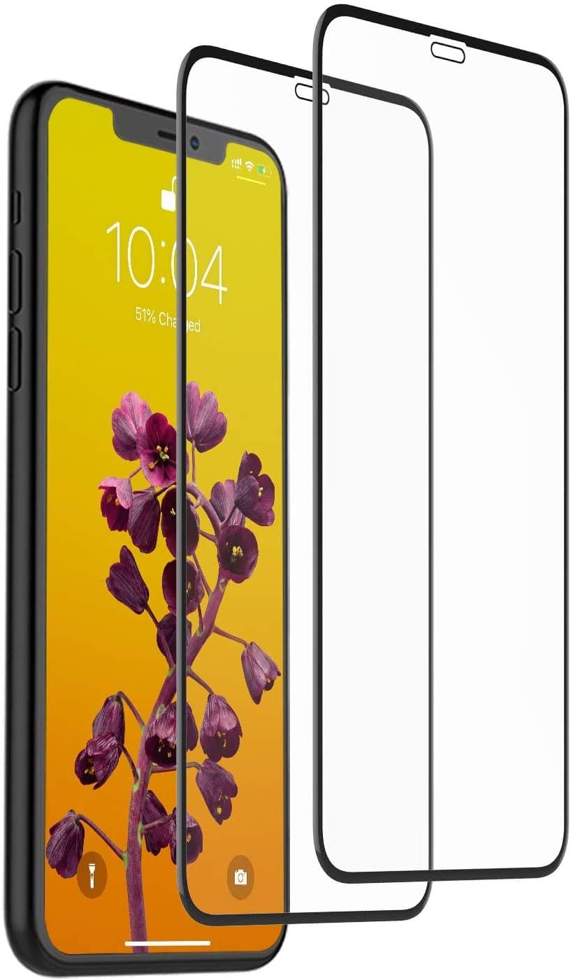 MaxTeck [3 Pack] iPhone 11 Pro iPhone XS X Screen Protector, 0.26mm 9H Tempered Glass Screen Protector Anti-Shatter Film for iPhone 11 Pro(2019) iPhone XS (2018) iPhone X (2017) 5.8 inch