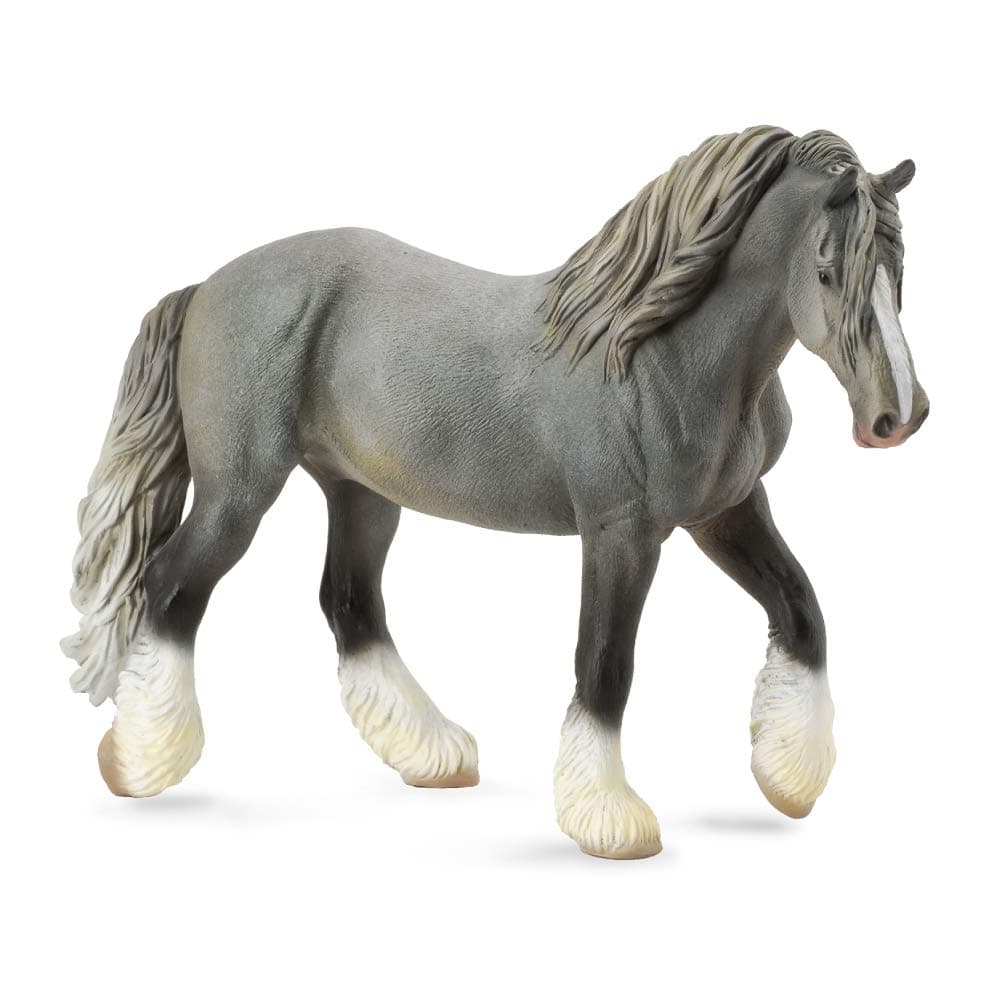 Shire Horse Mare - Grey