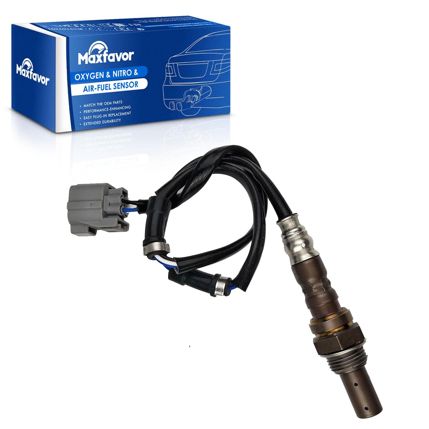 1Pc Air Fuel Ratio Upstream Oxygen O2 Sensor Replacement for 2005 2004 Acura EL,for 2005 2004 Honda Civic L4 1.7L Only for D17A2 Engine 234-9017 02 Sensor